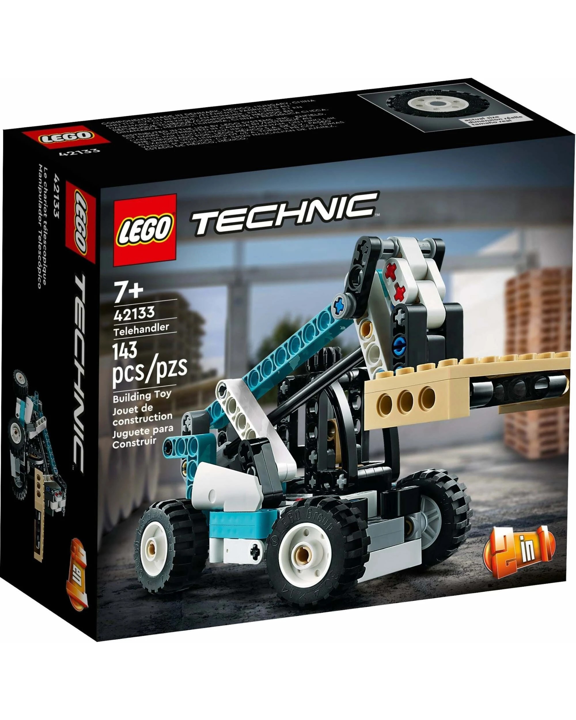 1 LEGO Technic Series 42133 Telehandler, 1 of 4