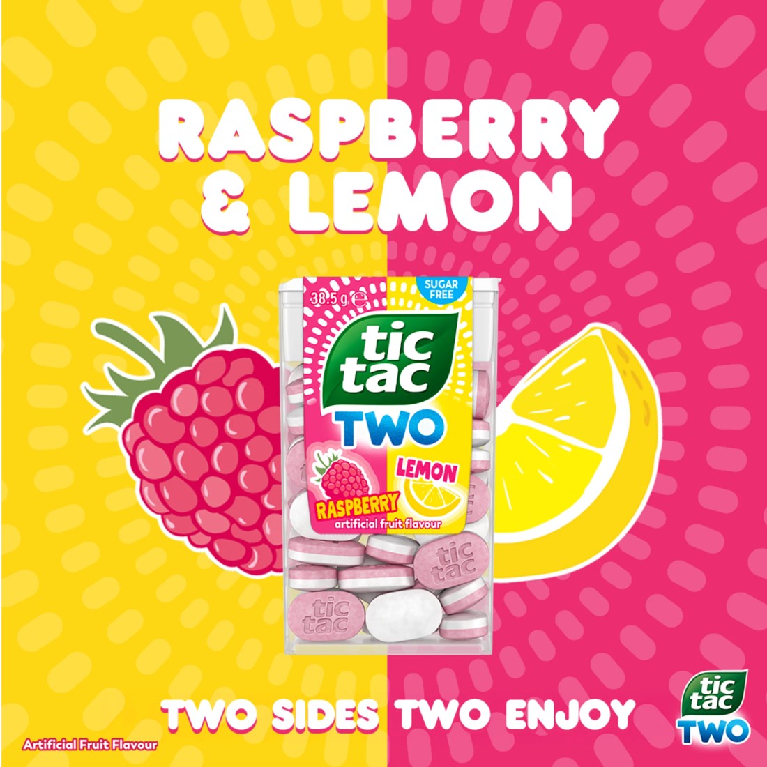 7 Tic Tac Two 38 Pack Raspberry & Lemon Sugar Free Mints 38.5g, 7 of 7
