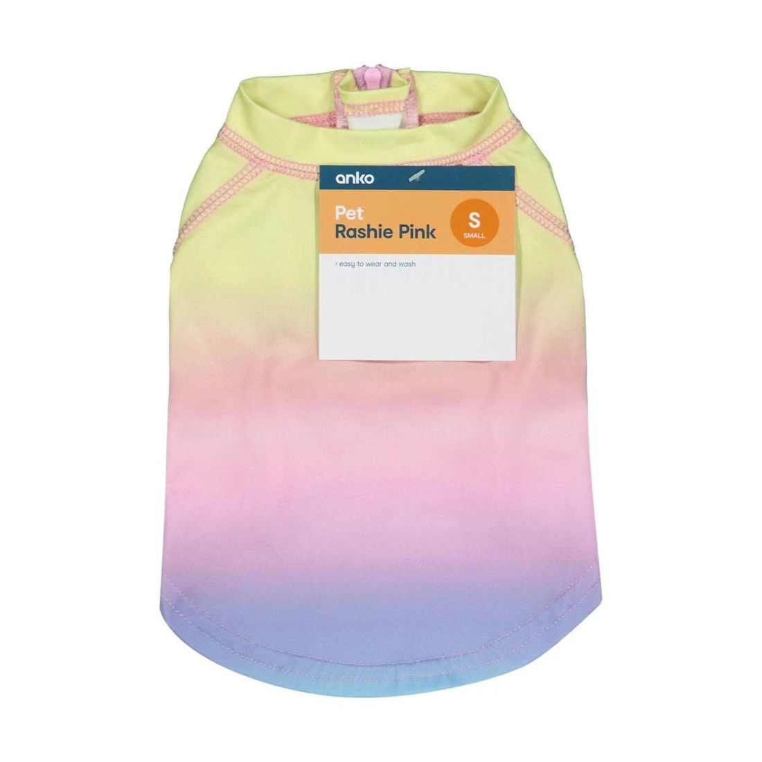 9 Pet Rashie - Small, Pink, 9 of 9