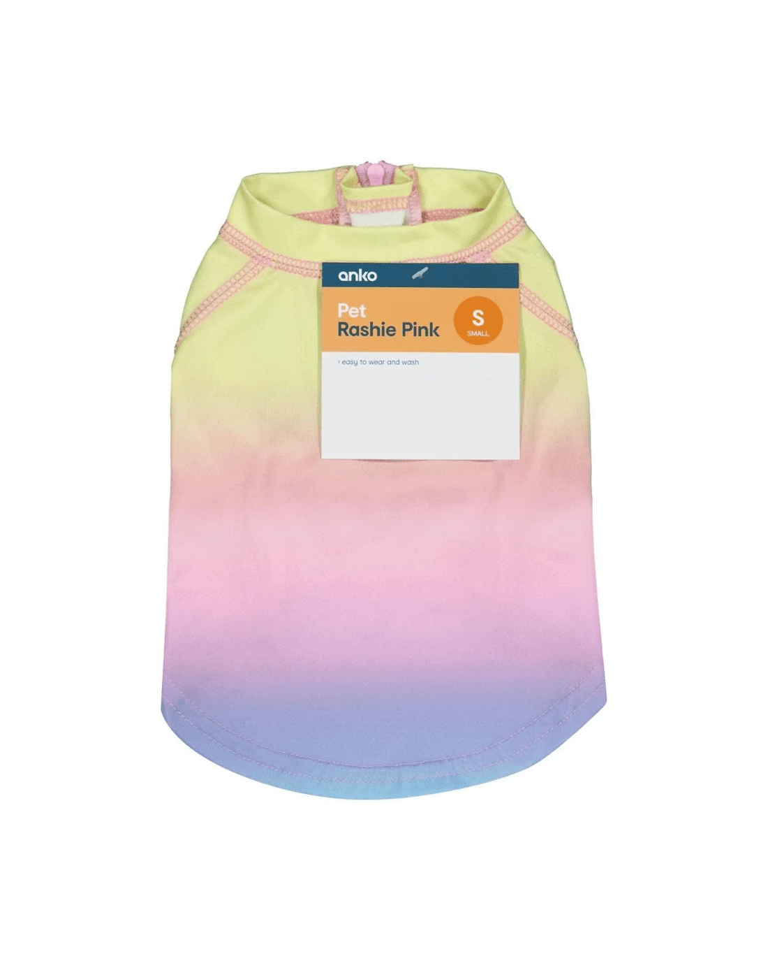 9 Pet Rashie - Small, Pink, 9 of 9