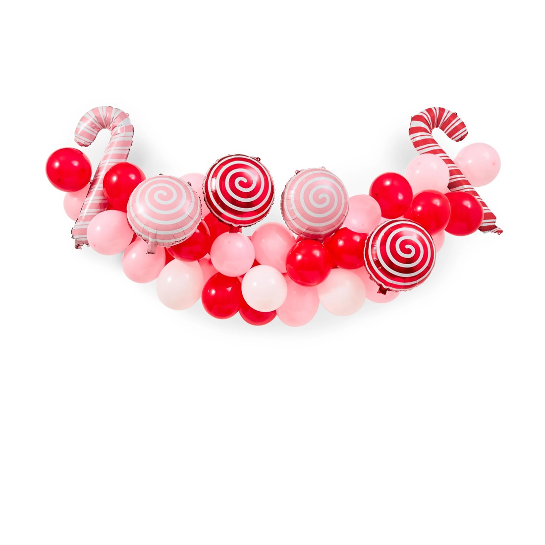 2 56 Piece Pink and Red Christmas Balloon Garland, 2 of 6