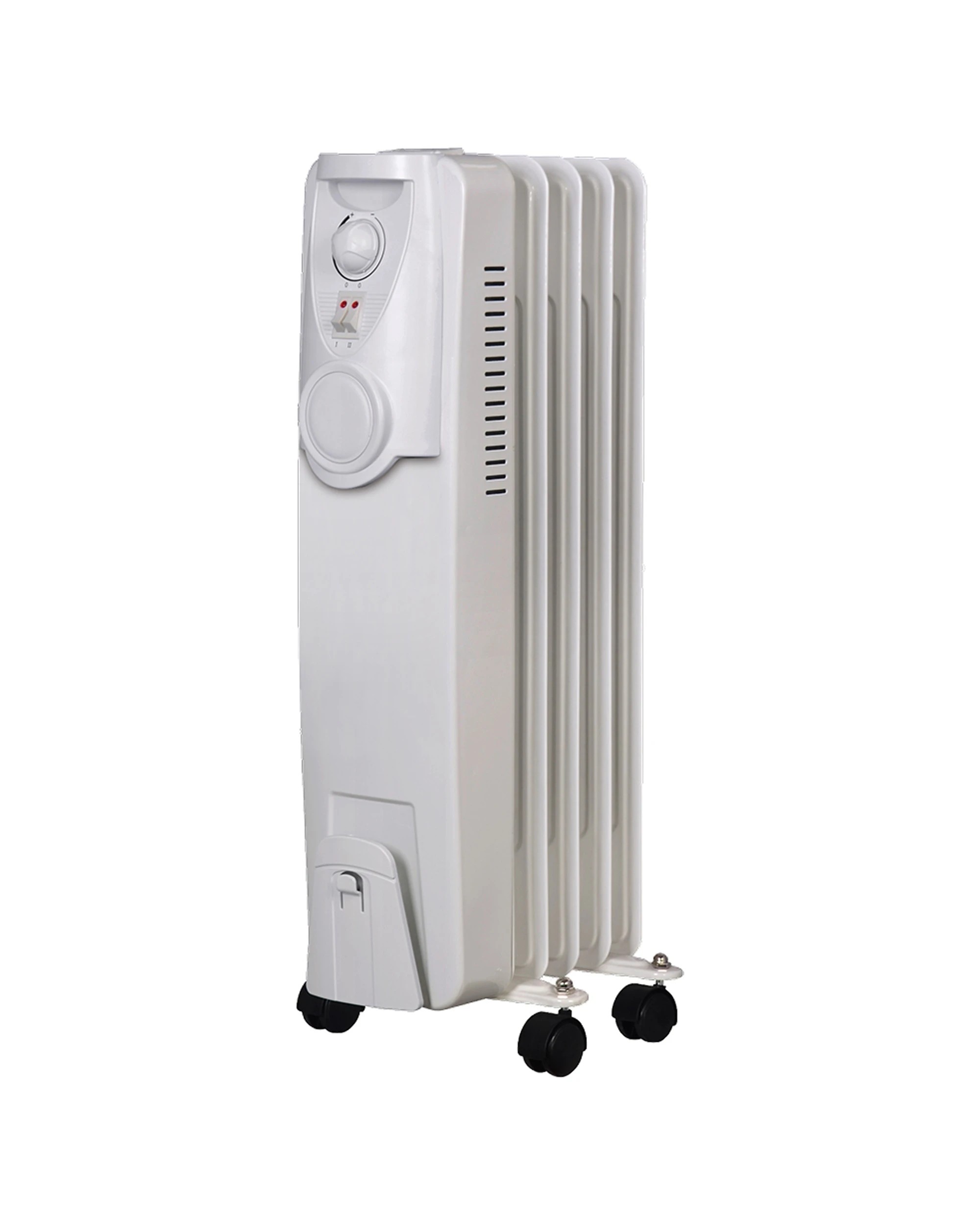 1 Sunair 5 Fin Oil Heater 1000W Thermostat Control Overheat Protection - White, 1 of 1