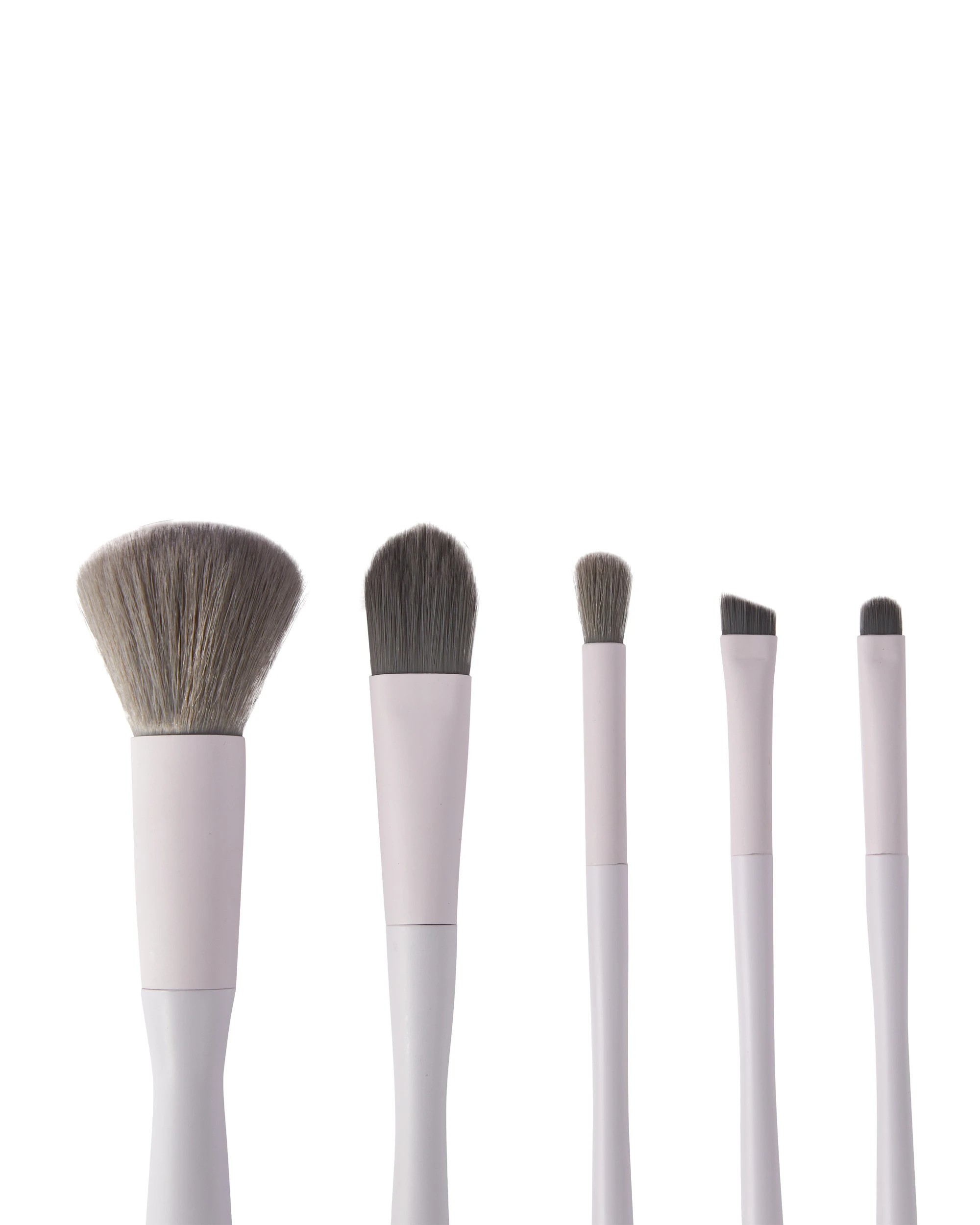 3 OXX Cosmetics 5 Piece Bamboo Charcoal Infused Brushes - Purple, 3 of 4