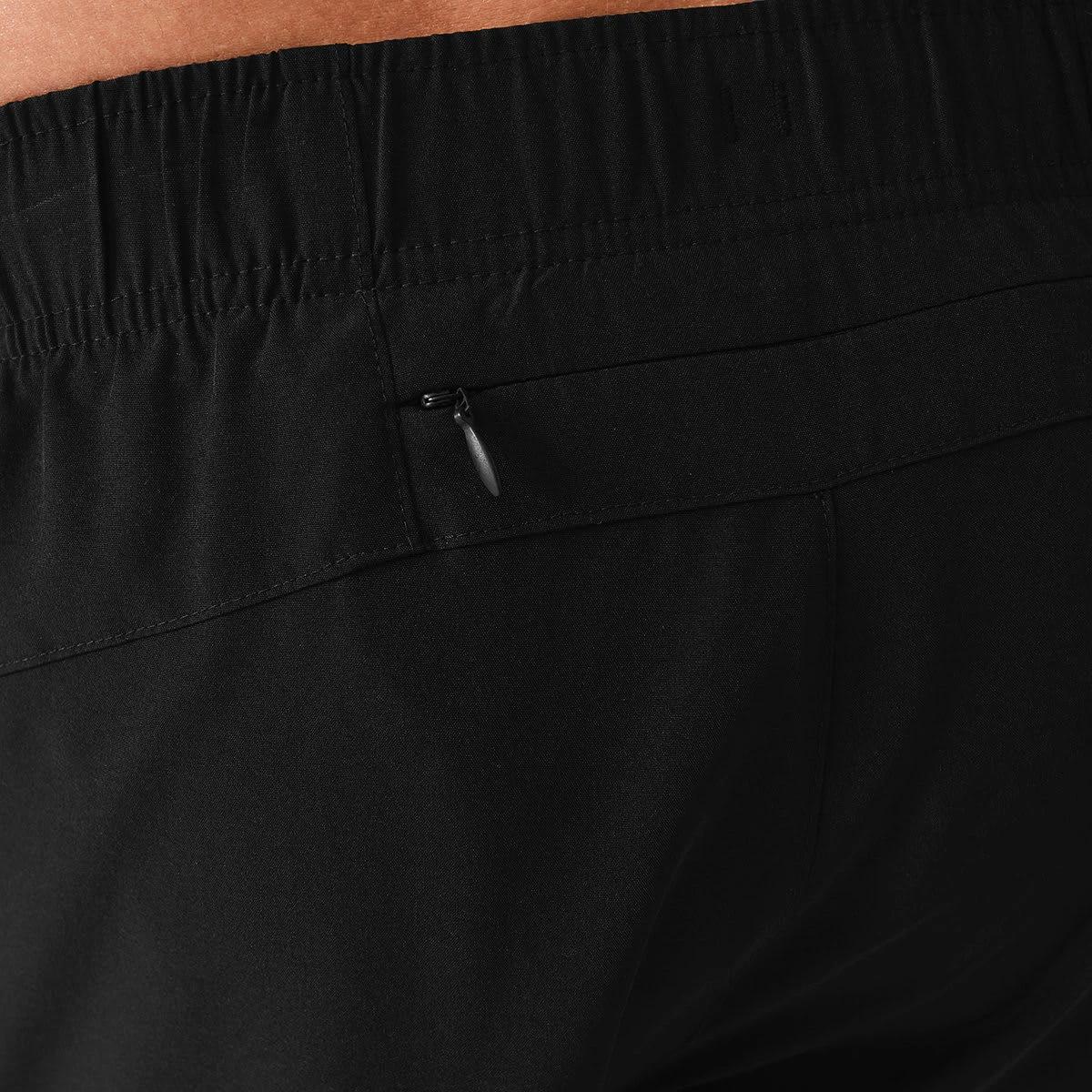 6 Active Mens Woven Stretch Shorts BLACK, 6 of 8