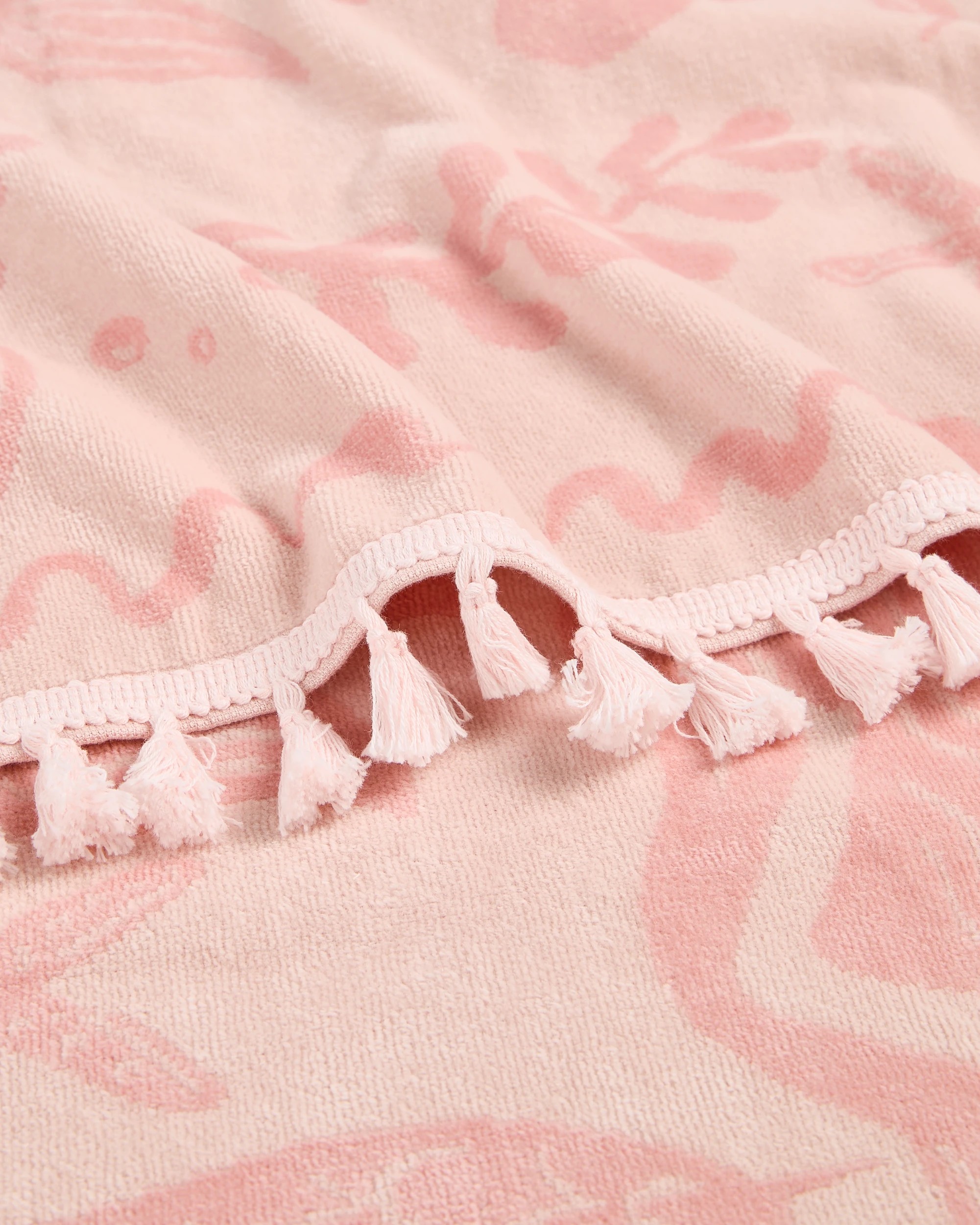 2 Target Australian Cotton Kids Beach Towel -Mermaid Beach Pink - Pink, 2 of 2