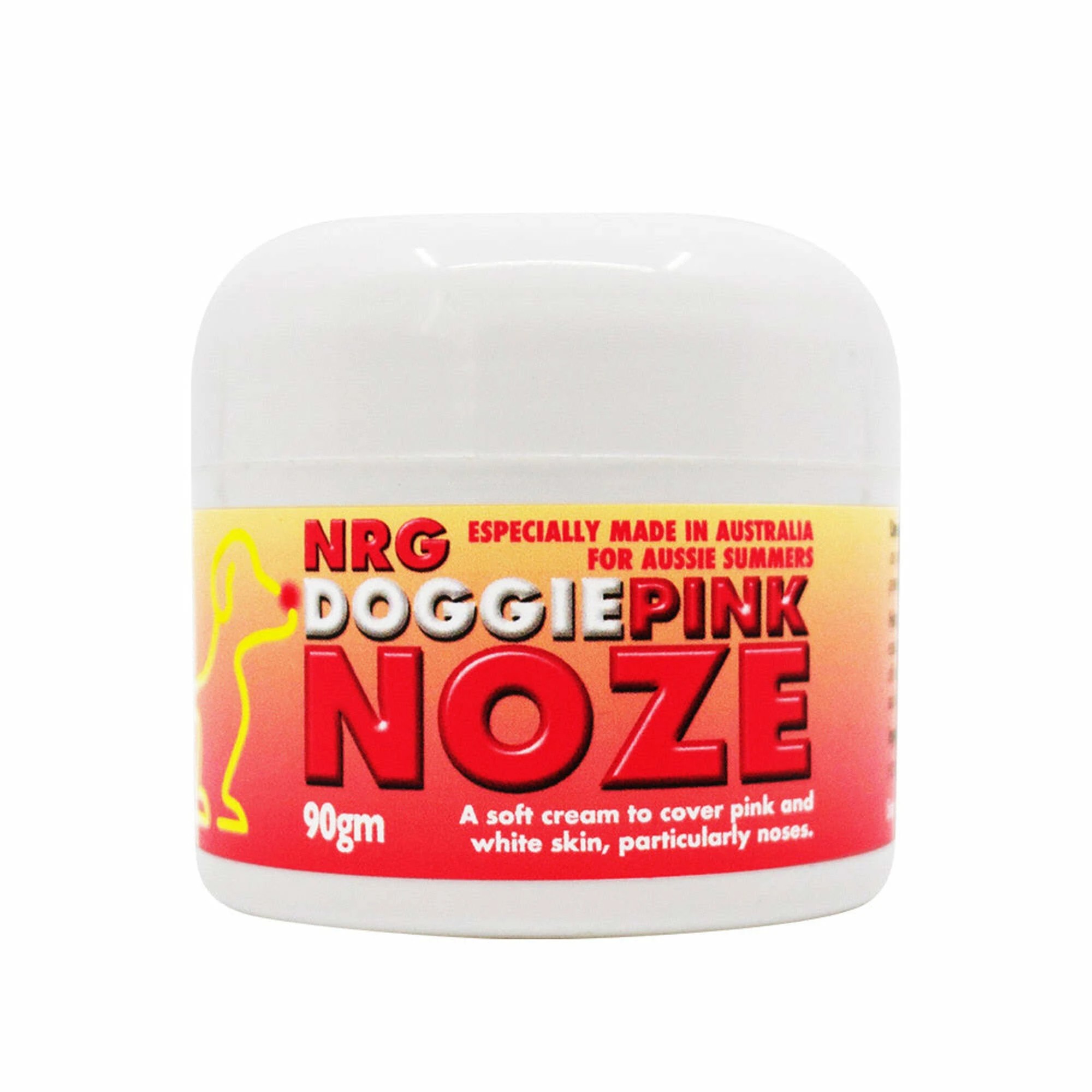 1 Nrg Doggie Pink Noze Sun Protection Soft Cream For Dogs 90g, 1 of 2