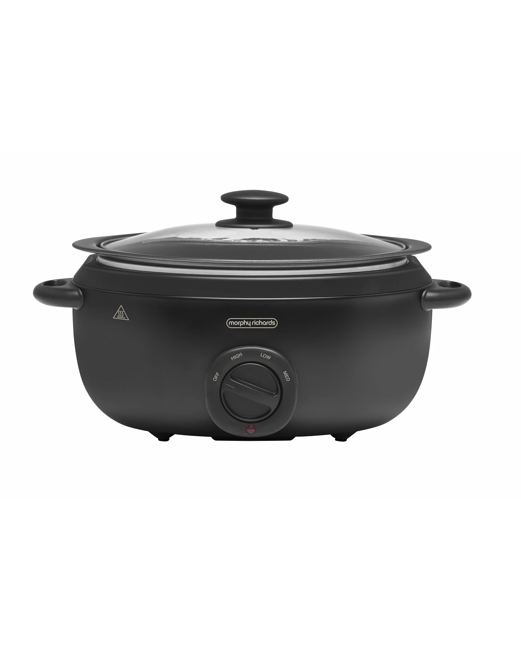 1 Morphy Richards 6.5L Slow Cooker Matte Black, 1 of 5