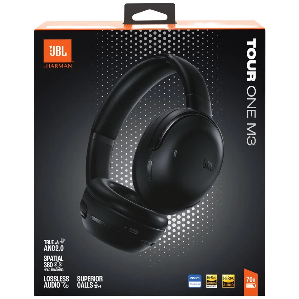 2 JBL Tour One MK3 Noise Cancelling Headphones Black, 2 of 4