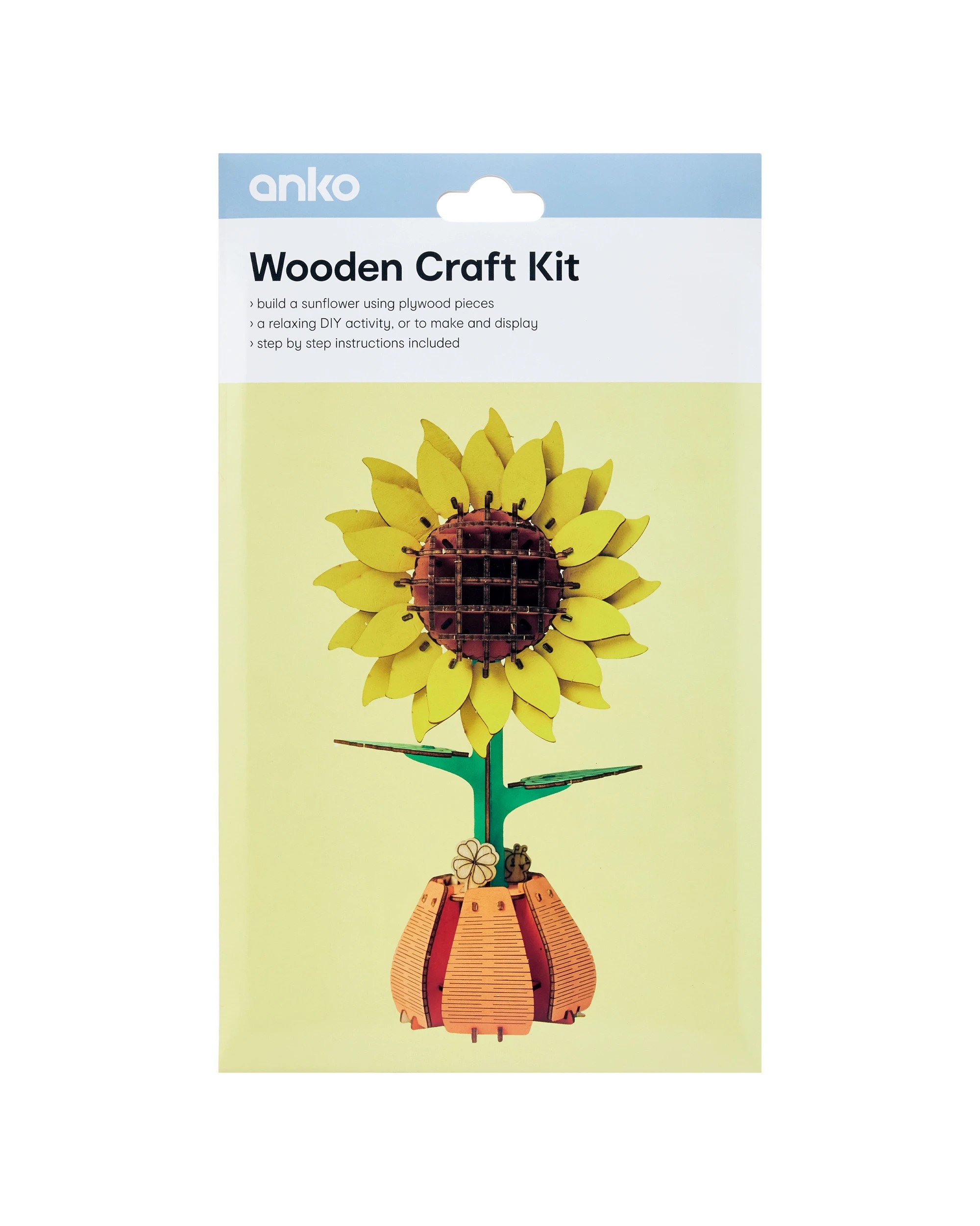 1 Wooden Craft Kit - Sunflower, 1 of 2