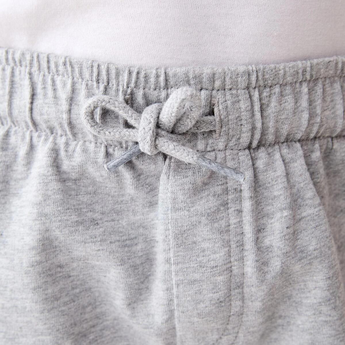 3 Cotton Knit Shorts LIGHT GREY MARLE, 3 of 5