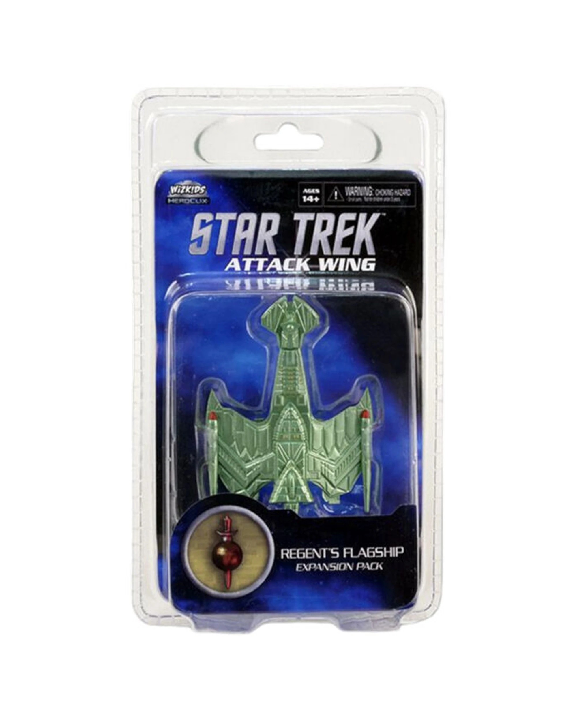 1 Star Trek Attack Wing Wave 10 Regent's Flagship Exp Pack - Green, 1 of 2