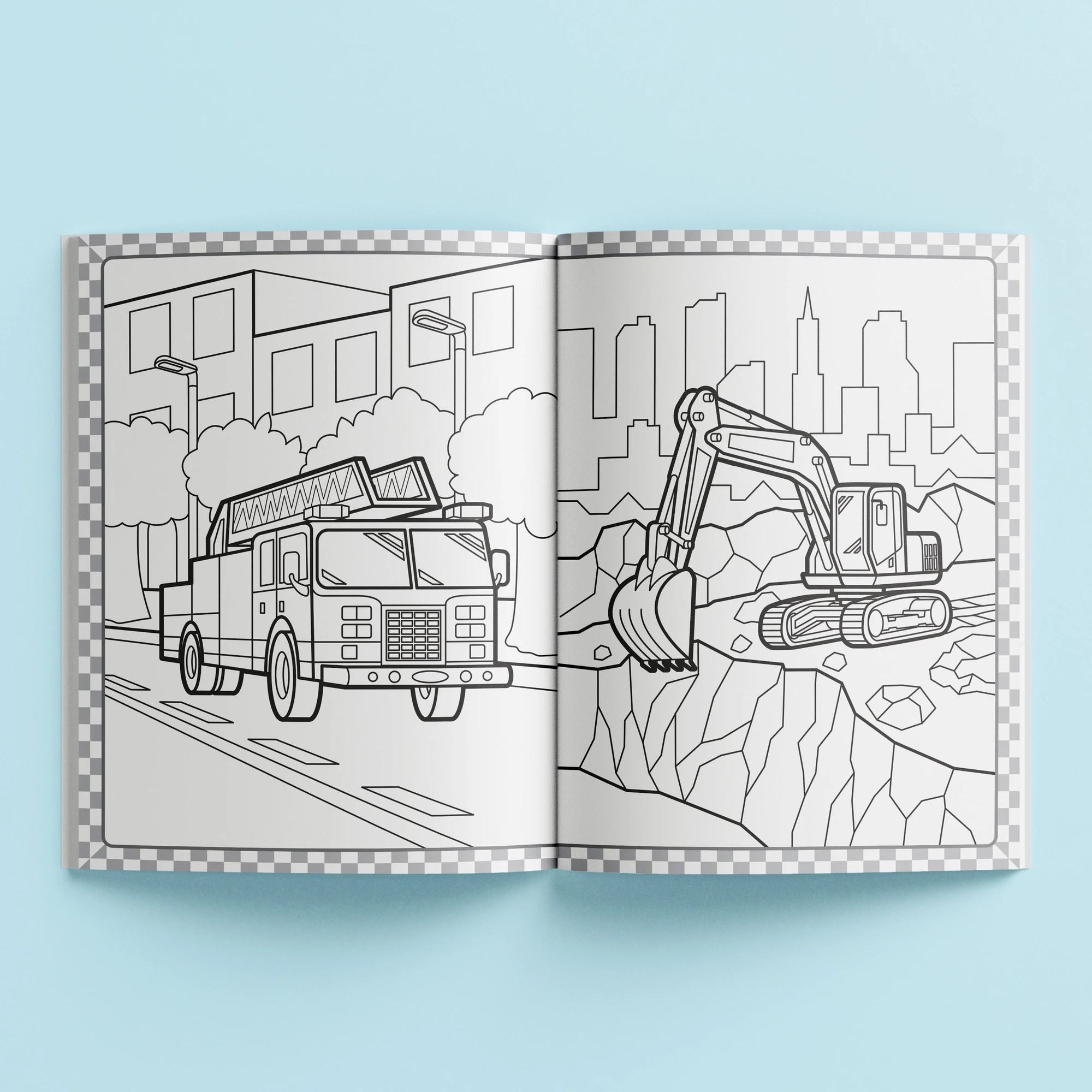 3 Megatastic Colouring Vehicles by Diego Vaisberg and Lu Perez Piza - Book, 3 of 5