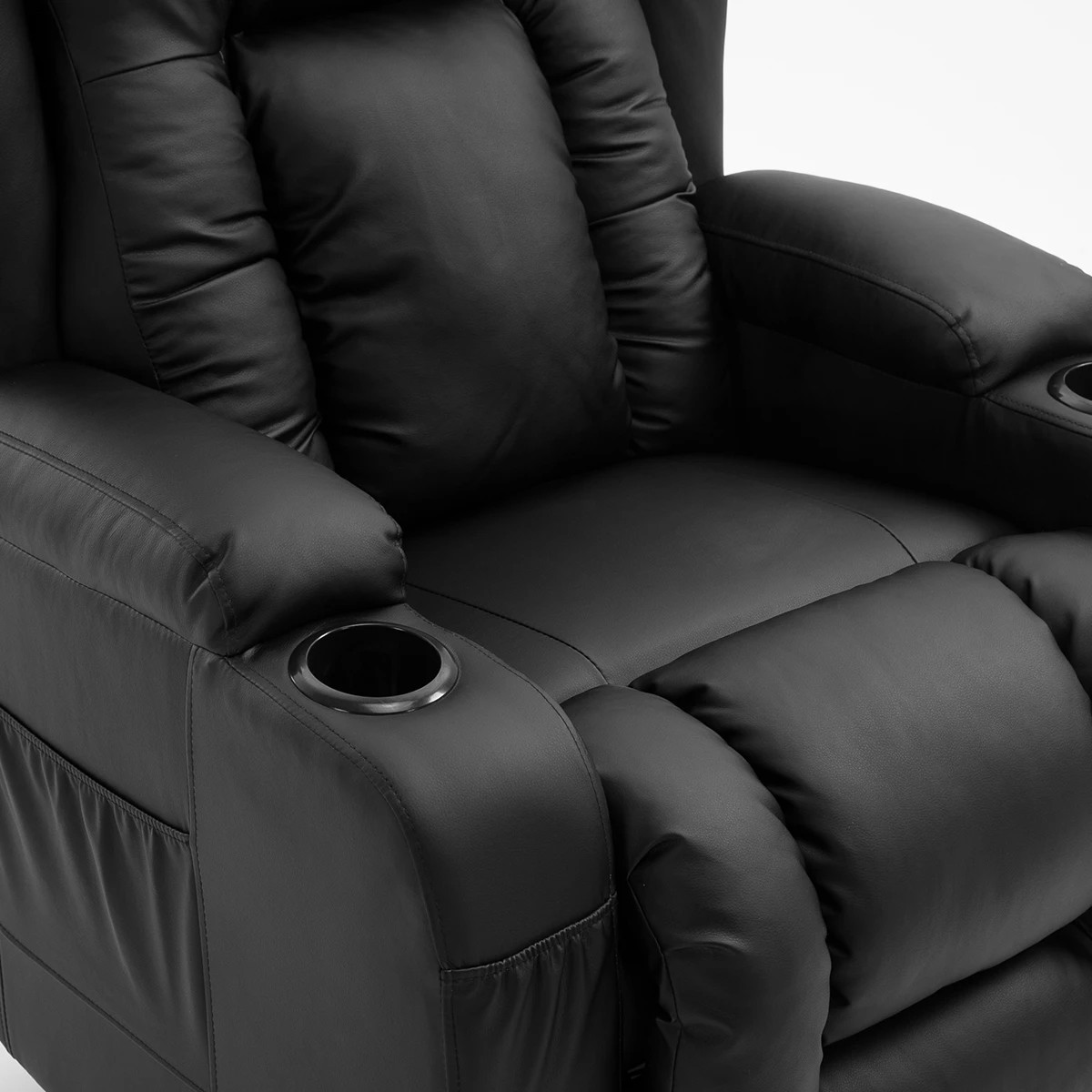 3 LUXDREAM PU Leather Electric Massage Chair Recliner 8 Point Heating Seat, 3 of 3