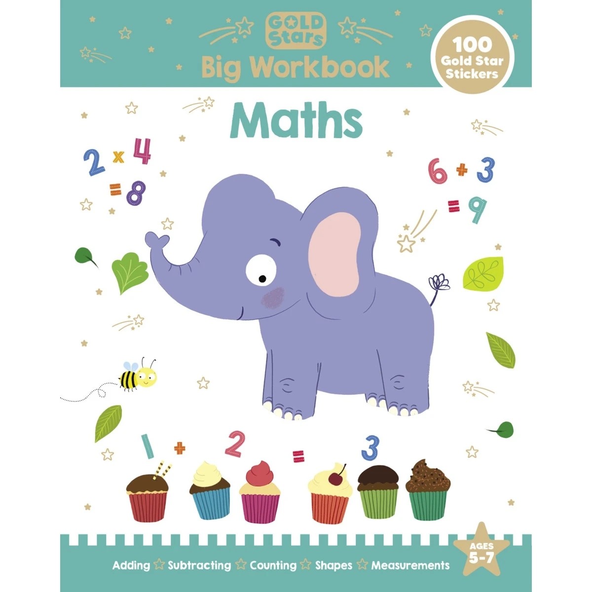 1 Gold Stars Big Workbook: Maths - Book, 1 of 1