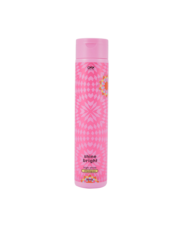 OXX Haircare Shine Bright High Shine Shampoo 300ml - Vanilla & Violet Sce