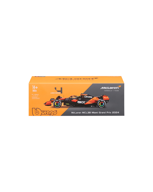Bburago 1:24 Scale McLaren Die-Cast Formula 1 Veh