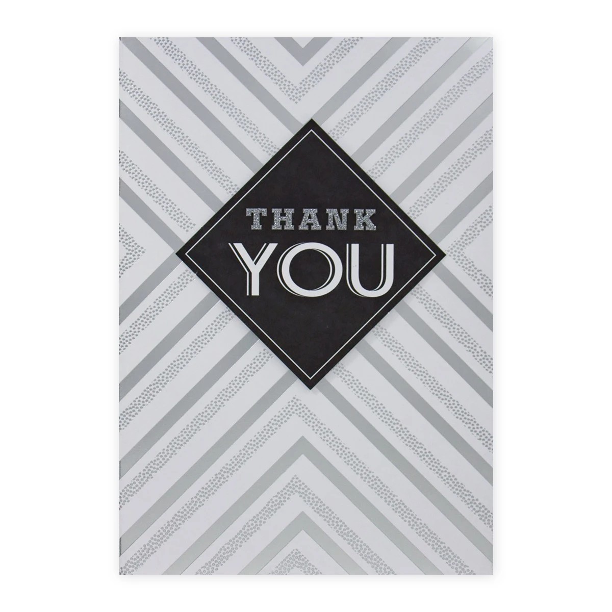 3 Connections from Hallmark Thank You Card - Contemporary Silver, 3 of 3