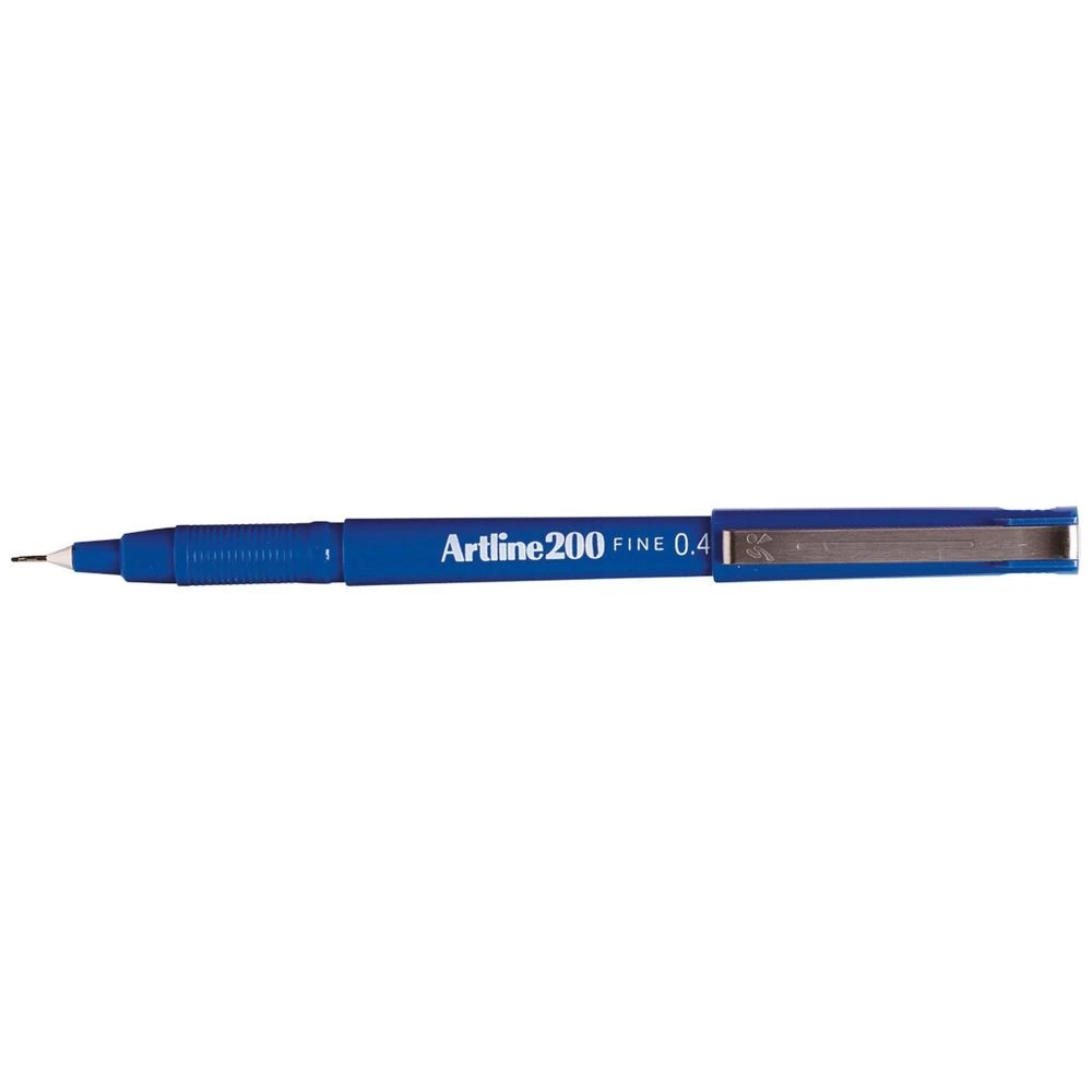 1 Artline 200 Fineliner 0.4mm Blue, 1 of 2