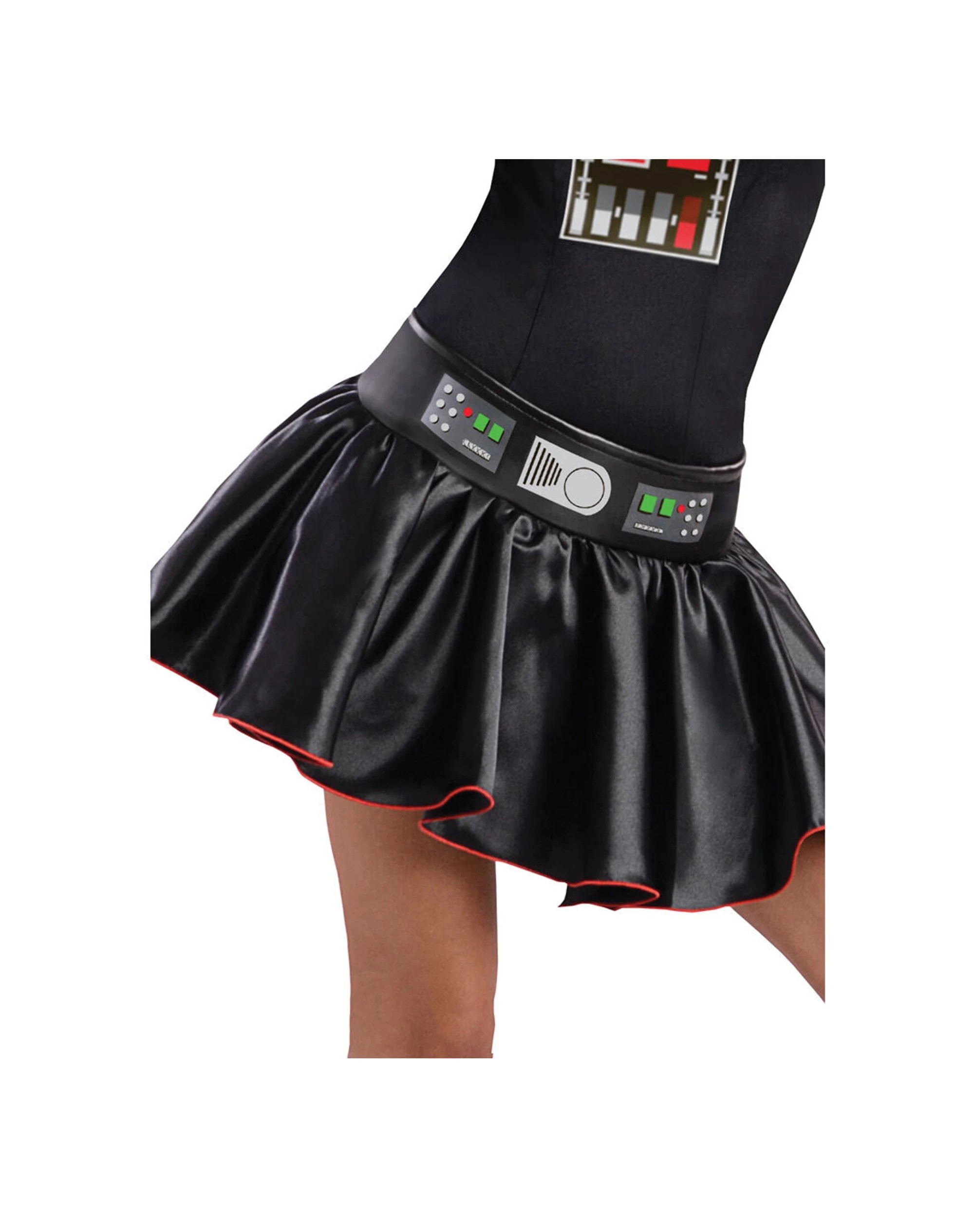 3 Star Wars Darth Vader Female Womens Dress Up Costume Size L - Black, 3 of 4