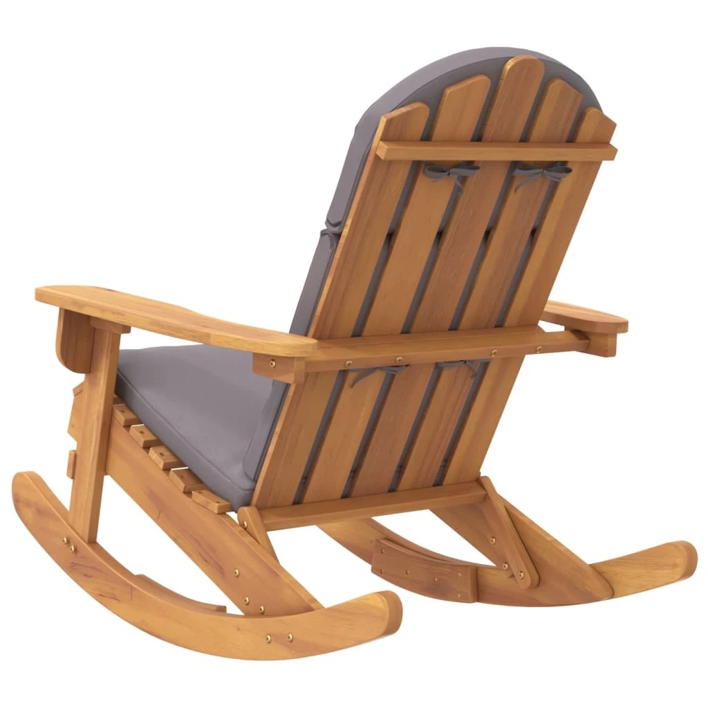 5 vidaXL rocking chair Durable - Brown, 5 of 7