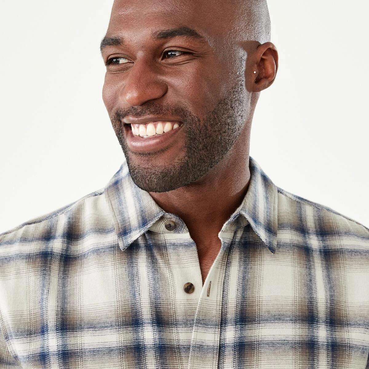 4 Long Sleeve Brushed Check Shirt Bge Check, 4 of 6