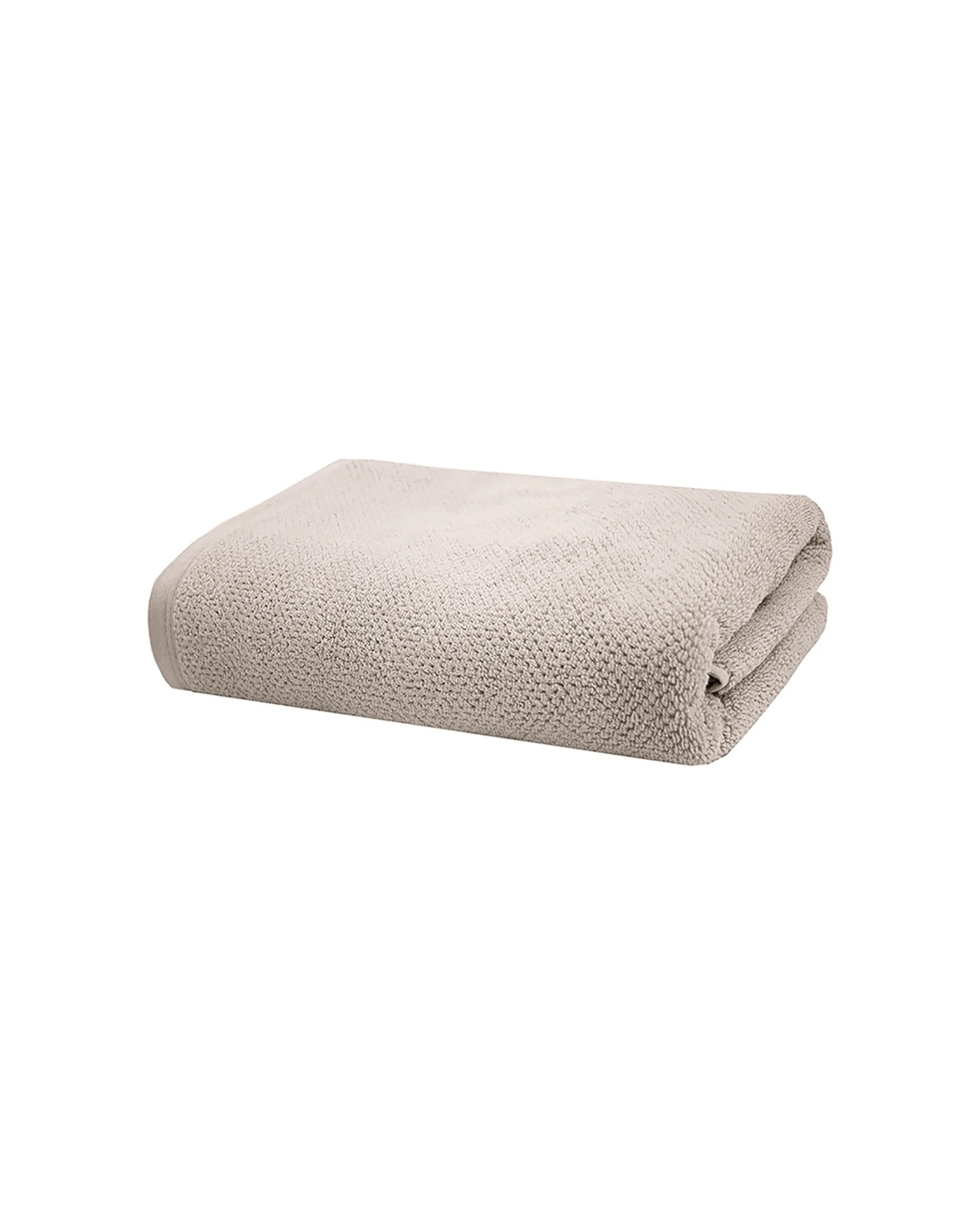 2 Bambury Angove 600gsm Soft Absorbent Cotton Bath Sheet 2PK 80x160cm - Grey, 2 of 5