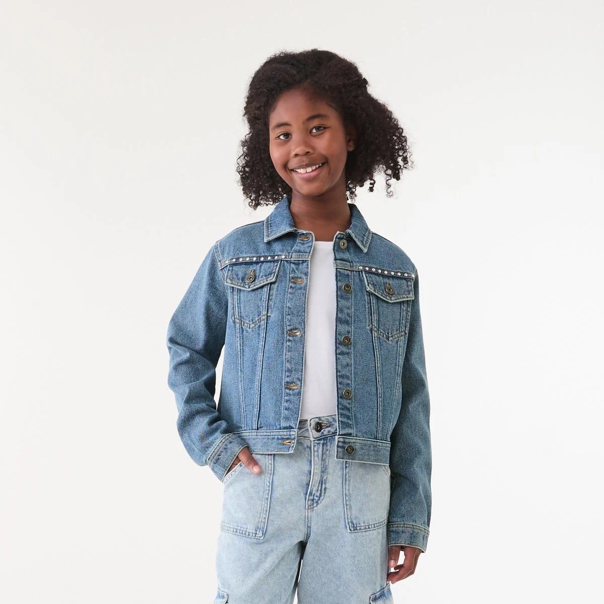 1 Denim Jacket LIGHT WASH, 1 of 7
