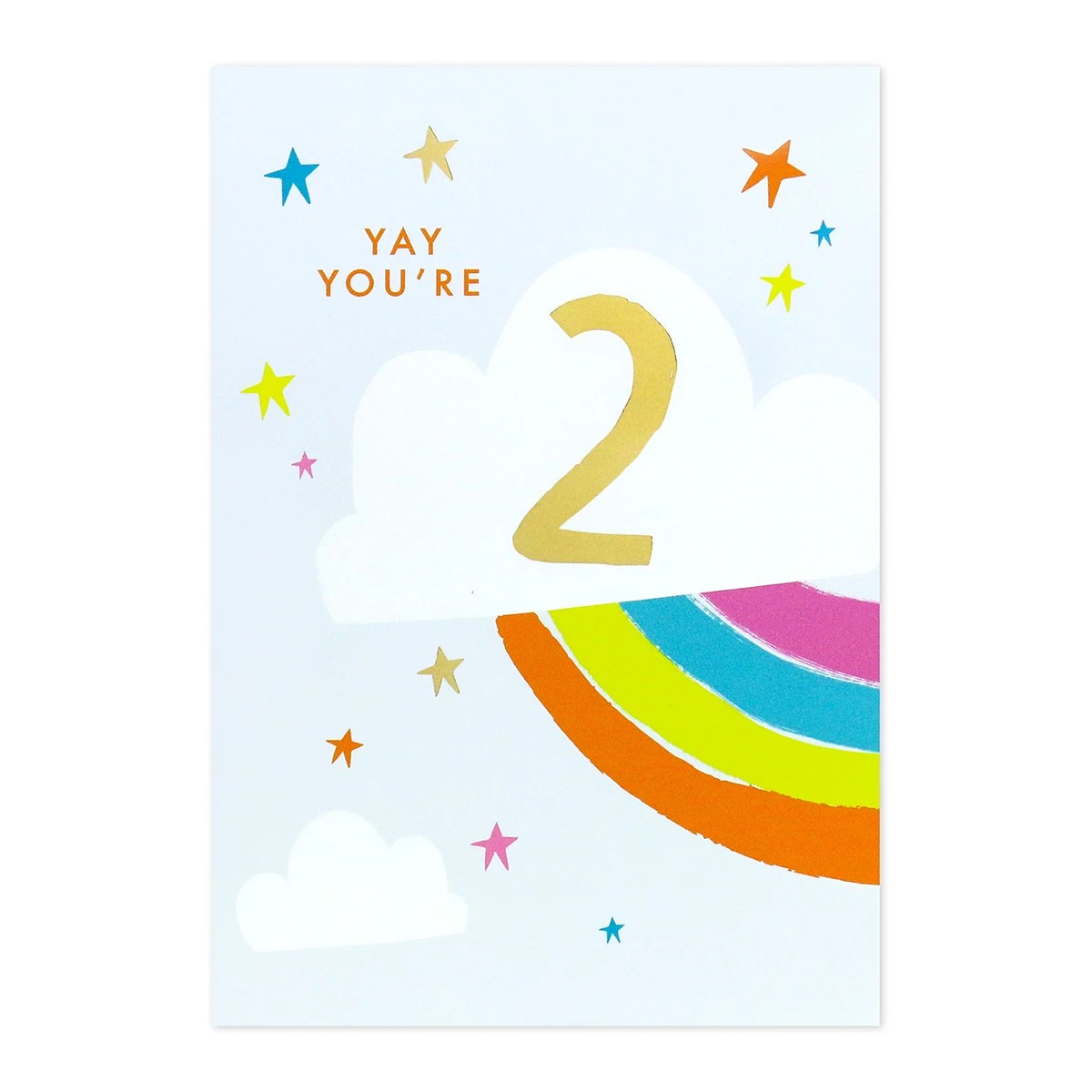 3 Connections from Hallmark 2nd Birthday Card - Yay You're 2, 3 of 3