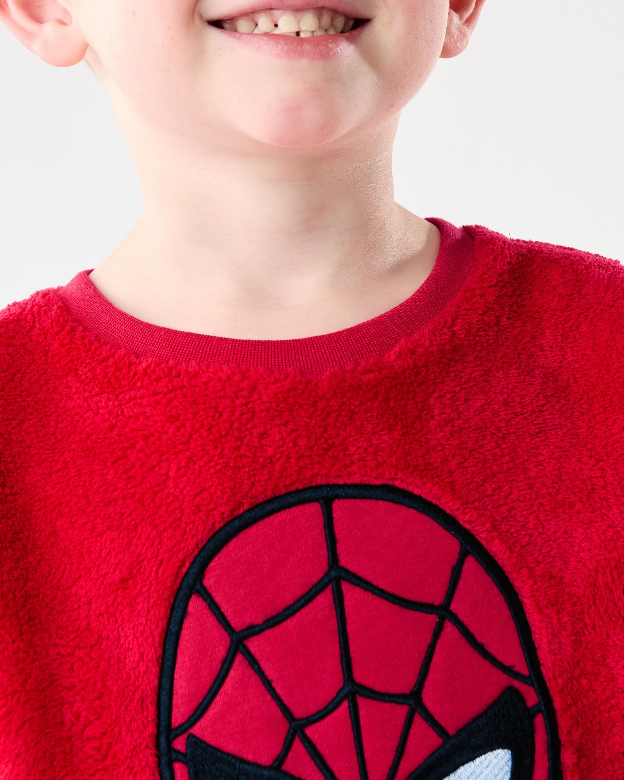 6 Spider-Man License Fluffy Pyjama Set Spiderman, 6 of 9