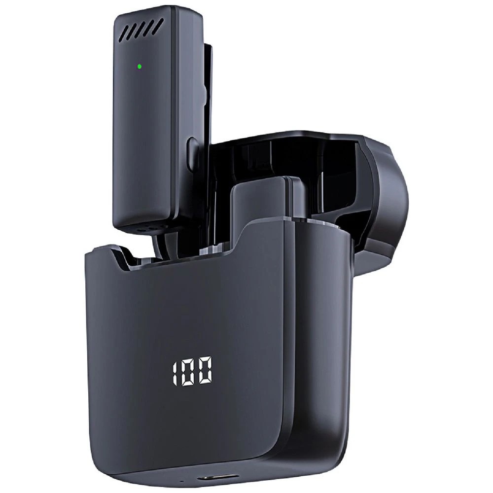 1 Otto Wireless Lapel Microphone Black, 1 of 7