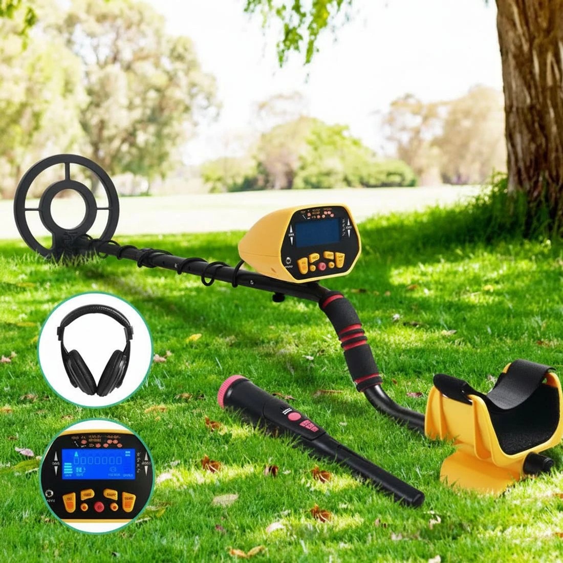 4 Weisshorn Metal Detector 180MM Deep Sensitive Water Resistant Pinpointer Treasure Hunter - Multi, 4 of 4