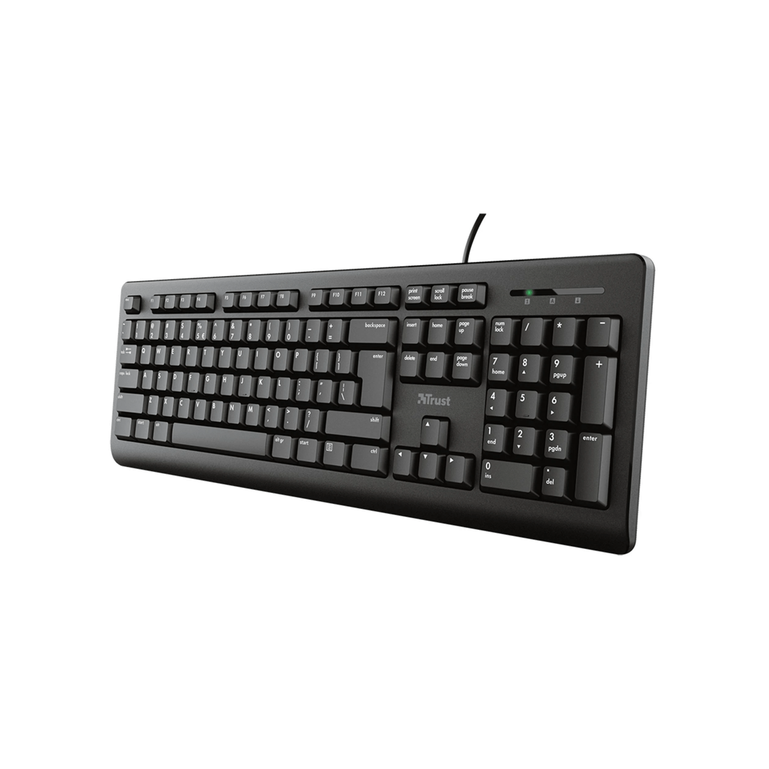 2 Trust International Trust Primo 4-in-1 Complete Home Office Set - Black, 2 of 10