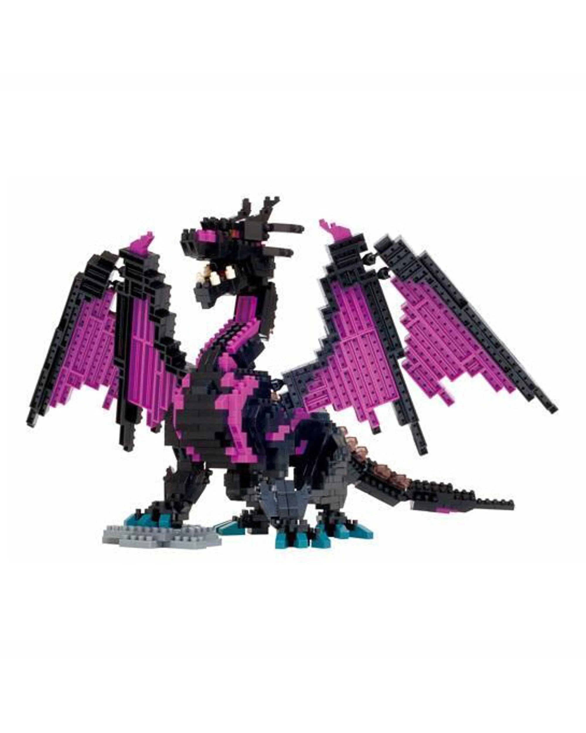 2 Nanoblock DX Dragon Purple and Black, 2 of 3