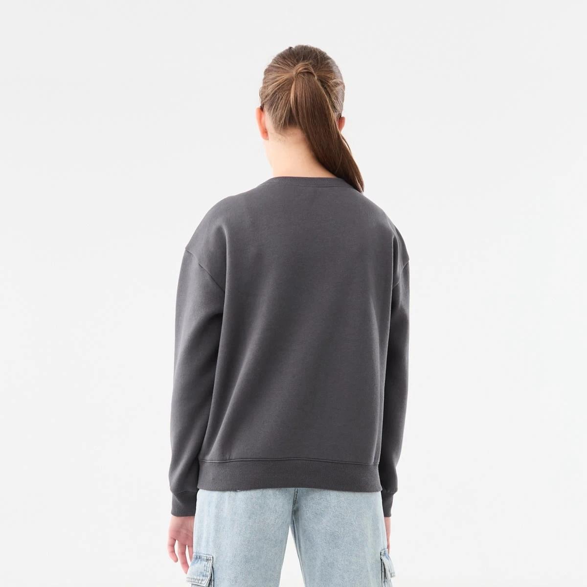 2 Print Crew Neck Sweatshirt Butterfly, 2 of 8