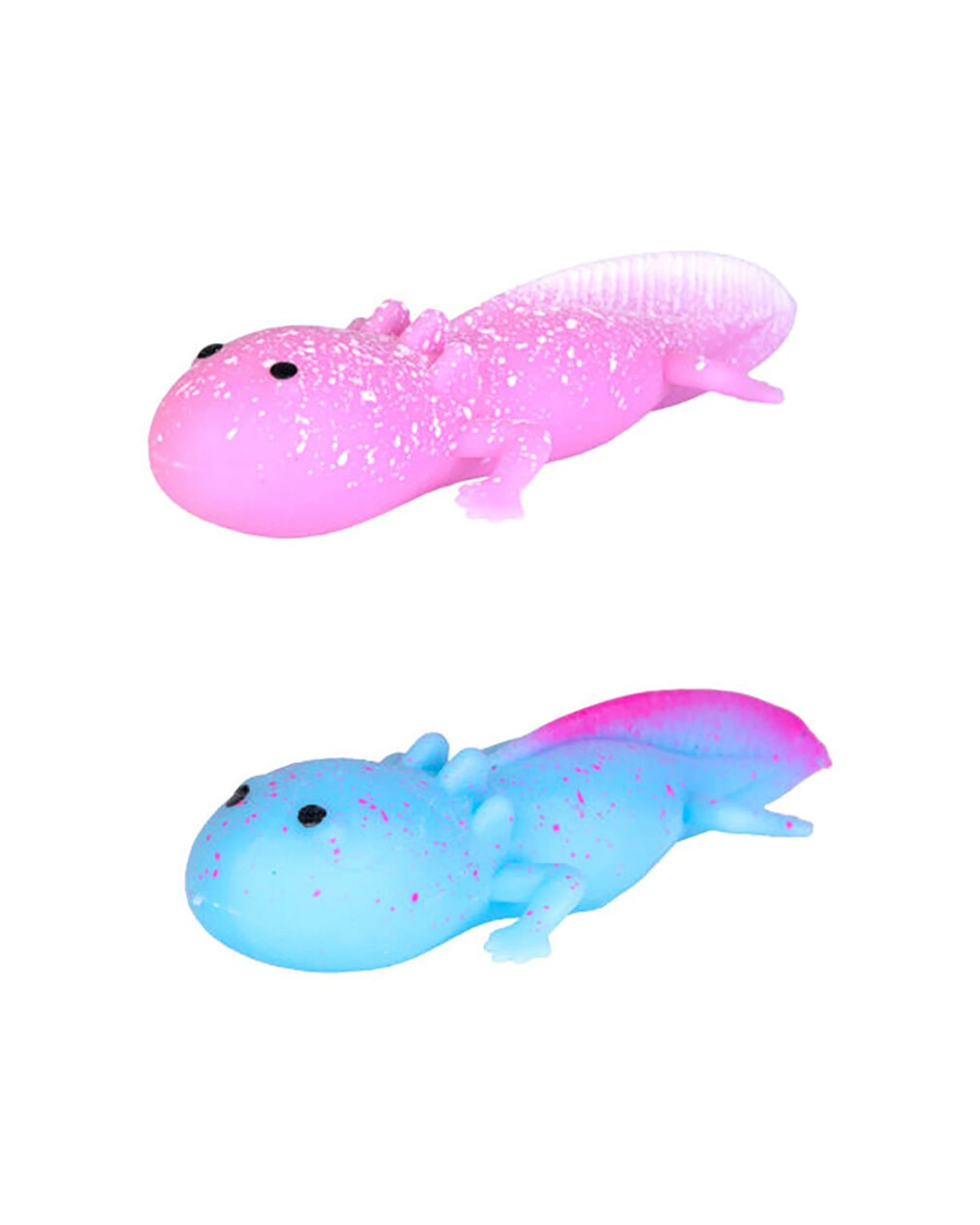 1 Axolotl 2pc Squishy Stretchy Rubber Flingers Toy - Multi, 1 of 5