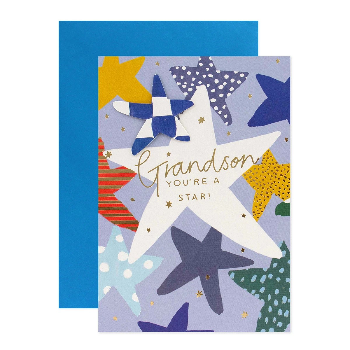 1 Connections from Hallmark Birthday Card - Grandson, Starfish, 1 of 3