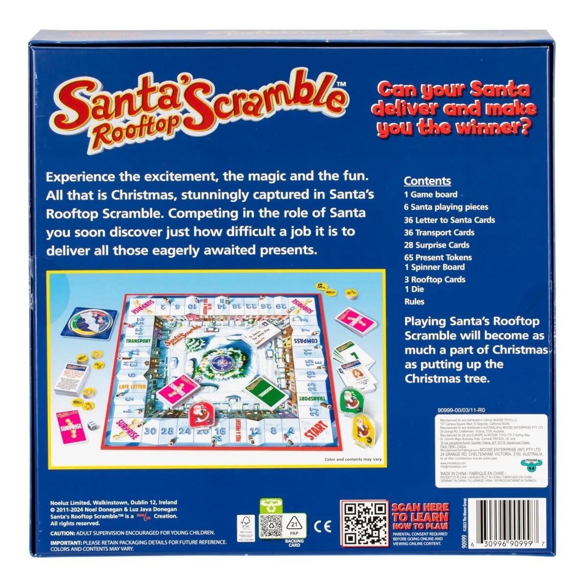 7 Santa's Rooftop Scramble Board Game, 7 of 7
