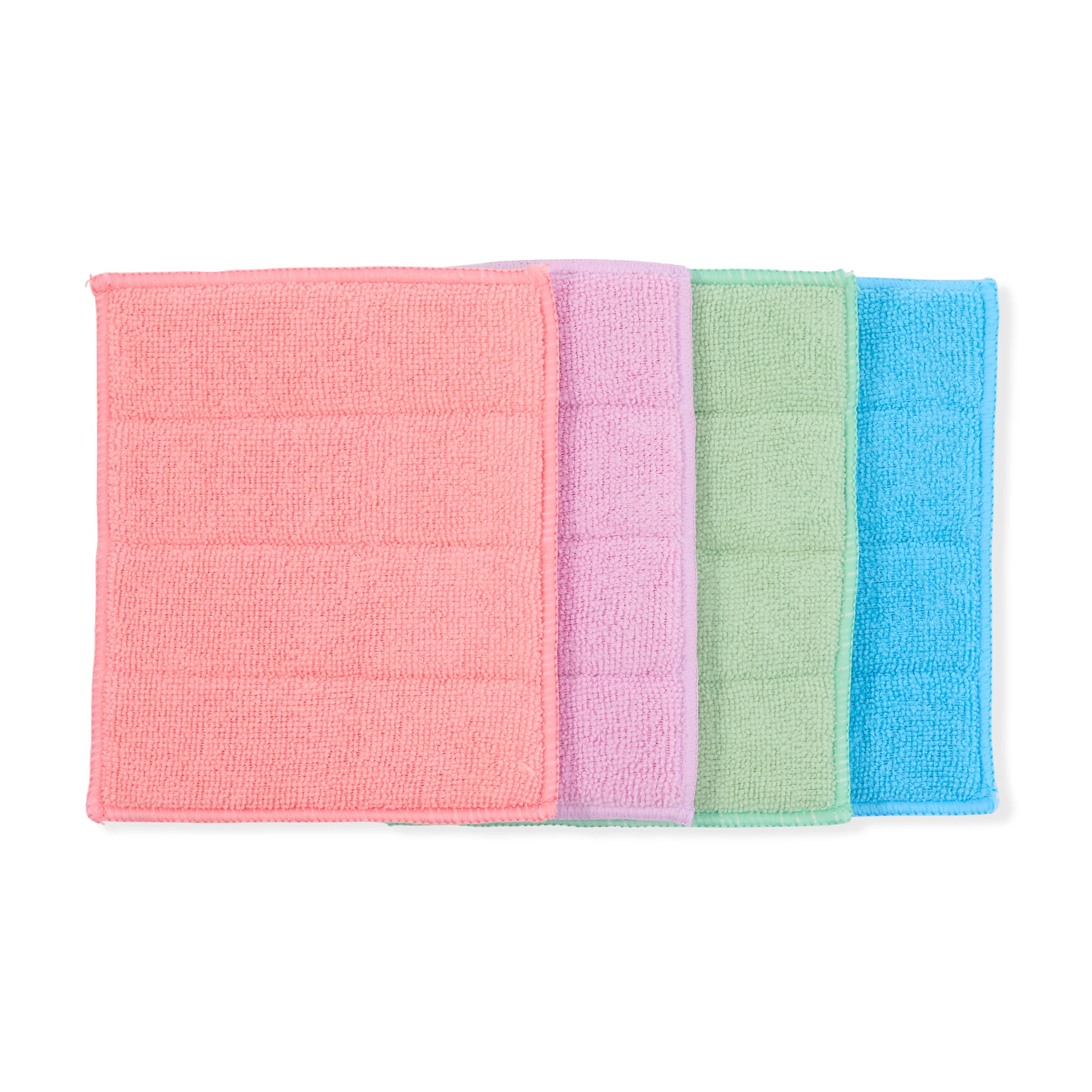 3 4 Pack Padded Dish Cloths, 3 of 7