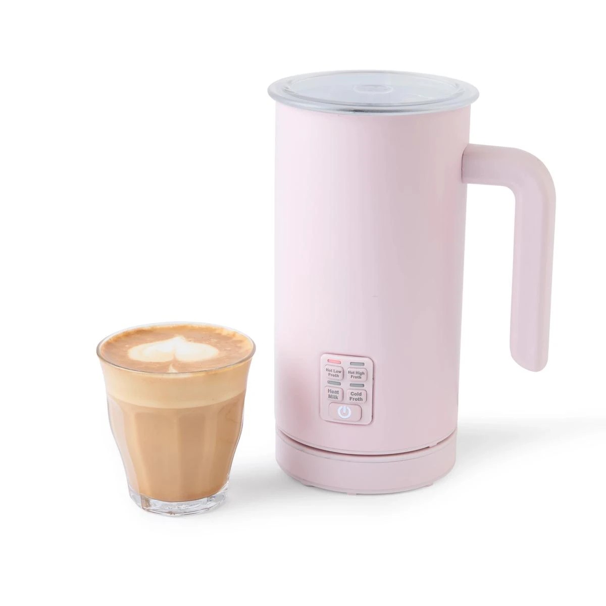 1 Milk Frother - Pink, 1 of 8