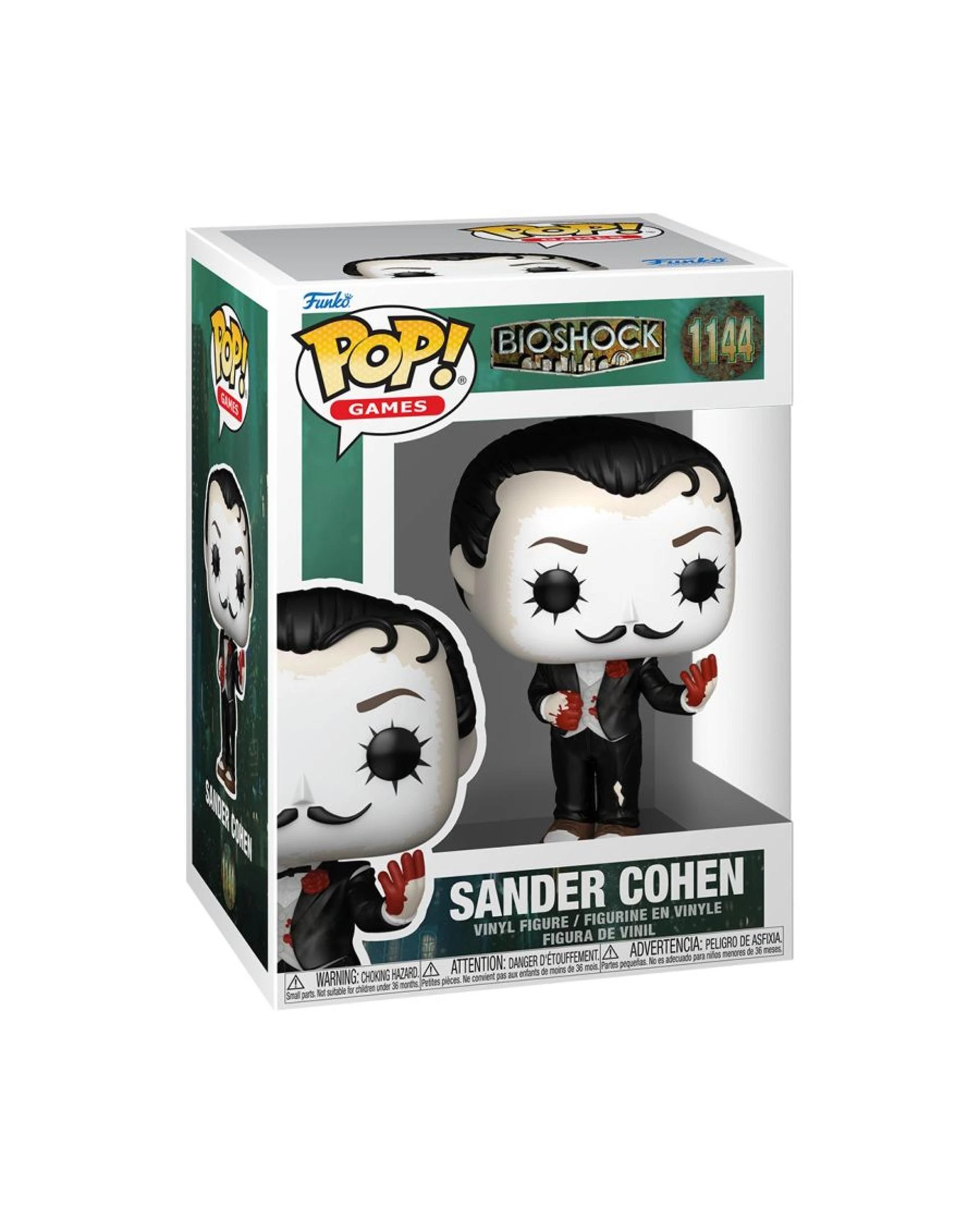 3 Bioshock Sander Cohen Funko POP! Vinyl, 3 of 3