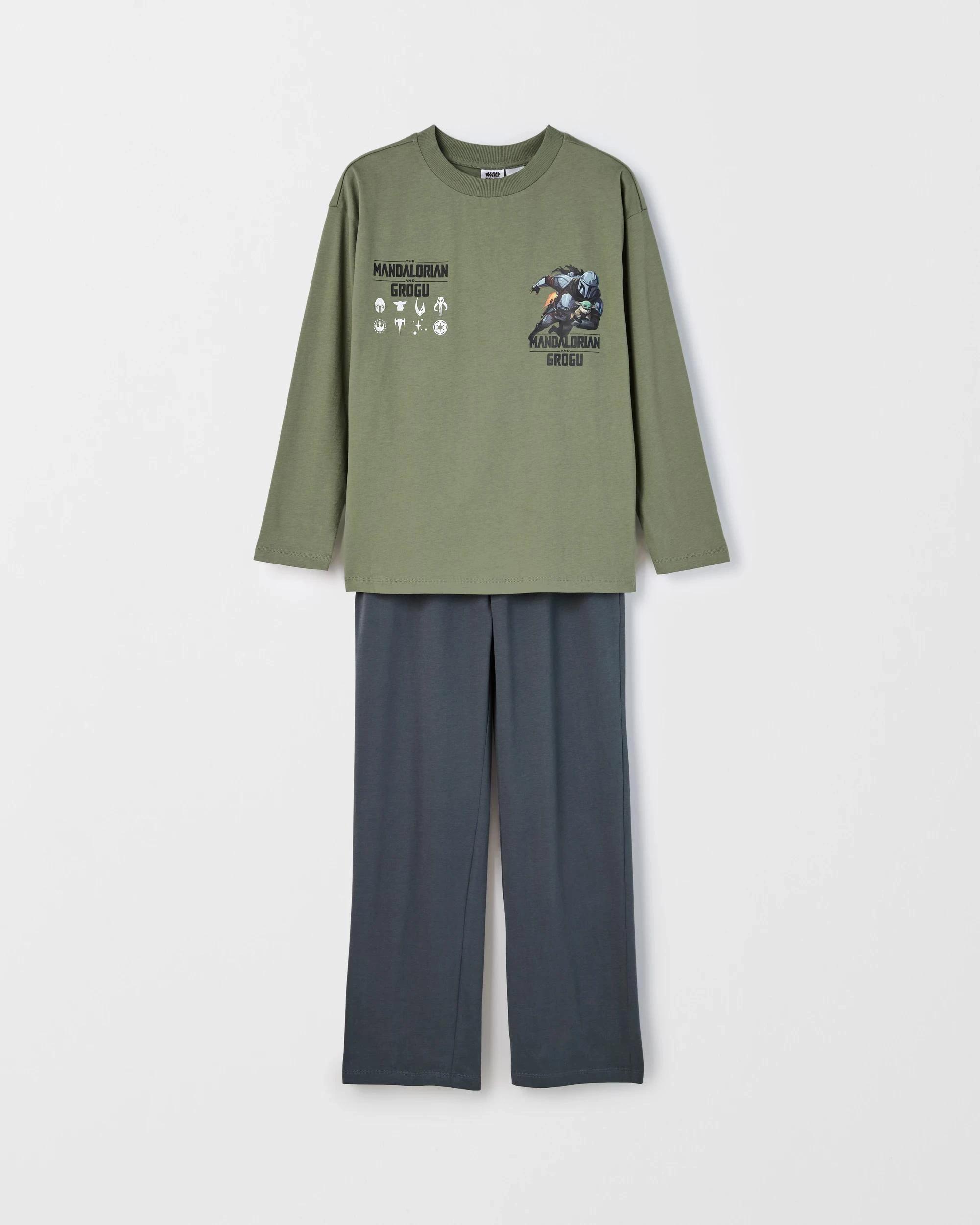5 Mandalorian Australian Cotton Older Boys Oversized Knit Pyjama Set MANDALORIAN, 5 of 8