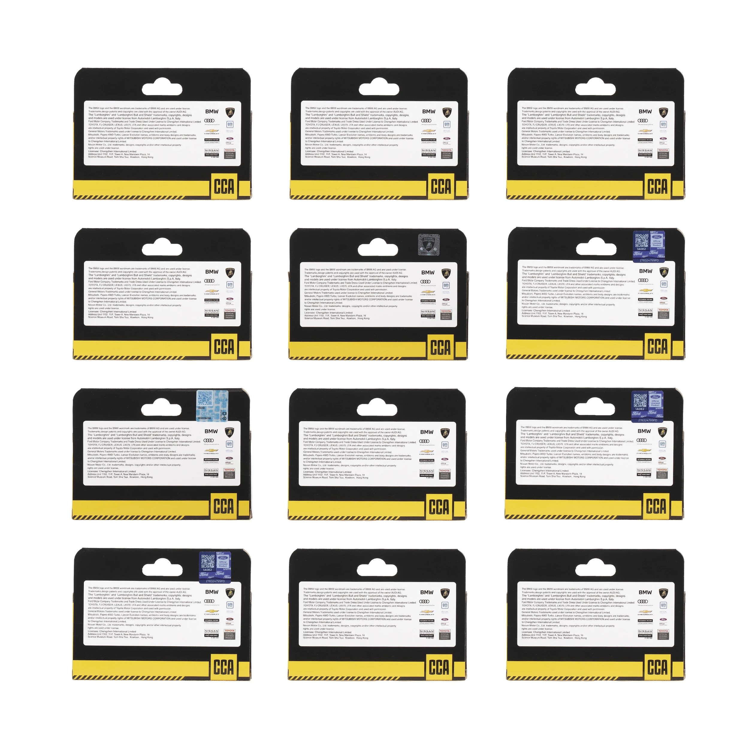 6 Metal Speed Zone (MSZ) Die Cast Metal Street Series Scale Model Car - Assorted, 6 of 6