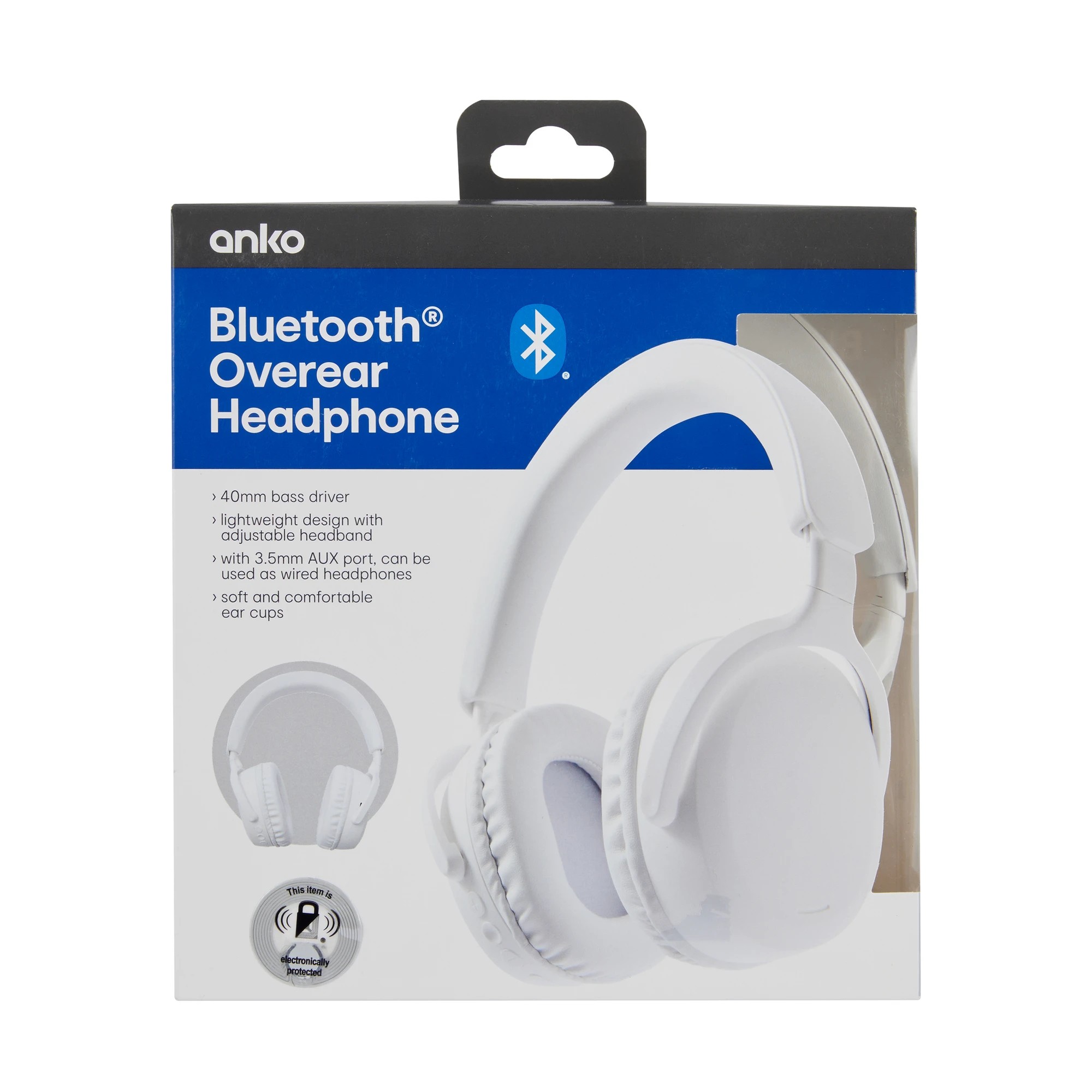 7 Bluetooth Overear Headphones - White, 7 of 7