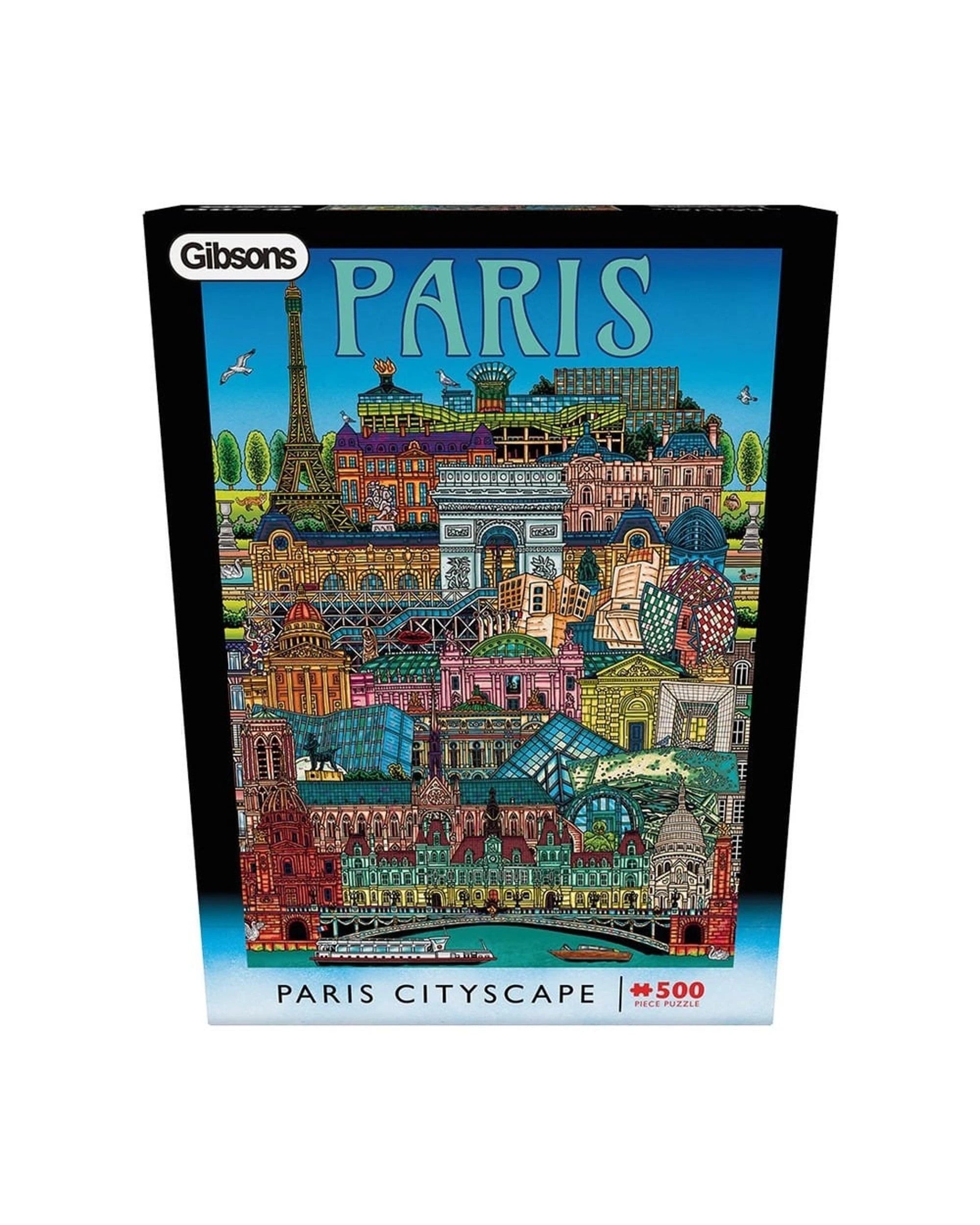 3 Gibsons Paris Cityscape 500 Piece Jigsaw Puzzle, 3 of 5