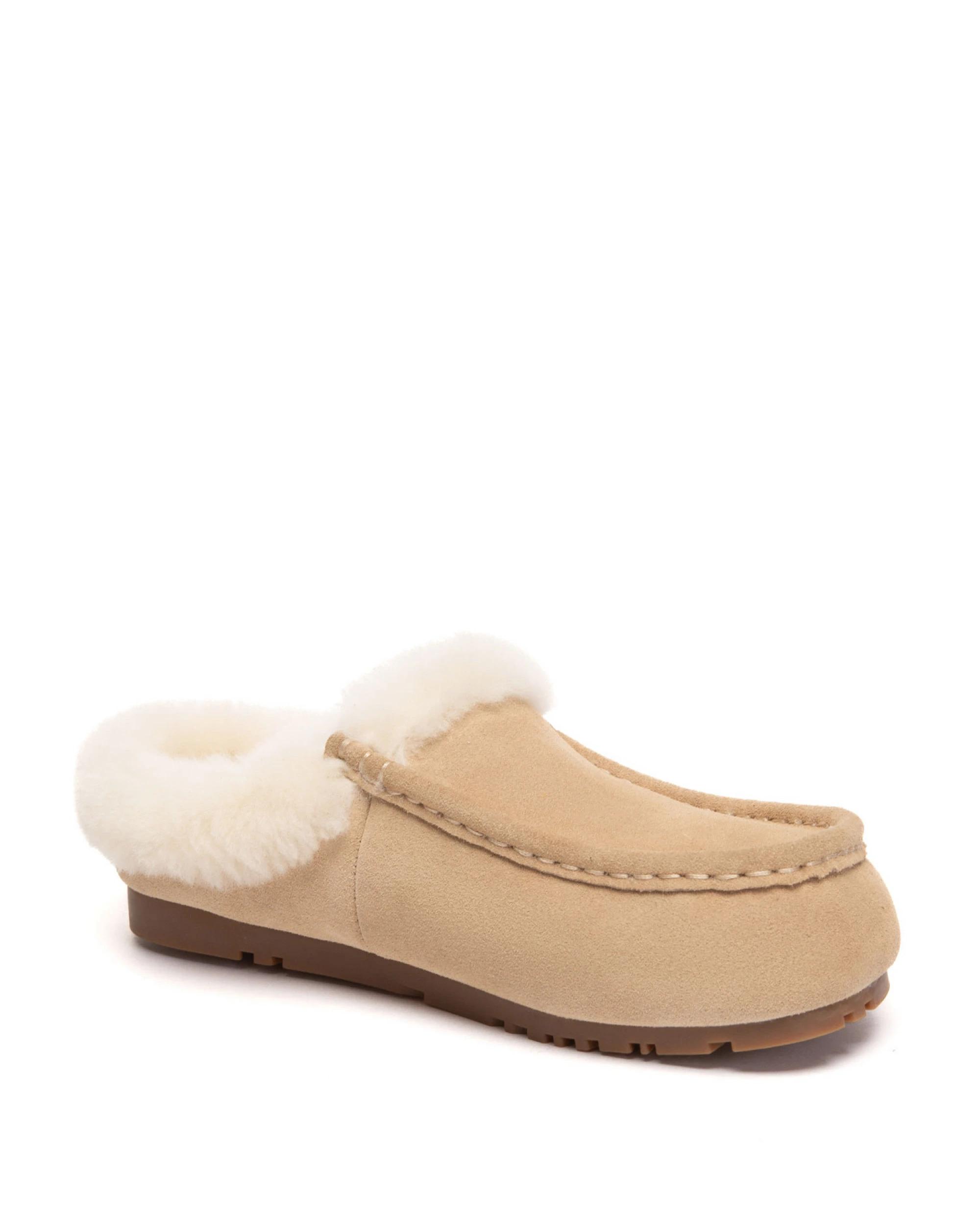 2 Everau Womens Creago Moccasins SAND, 2 of 5