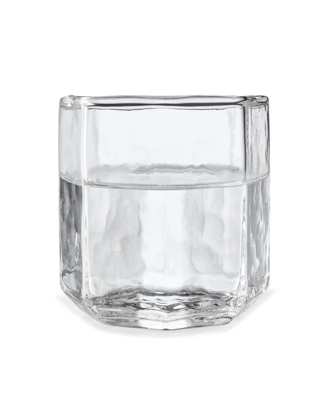 3 6 Clear Octagon Tumbler Glasses, 3 of 6