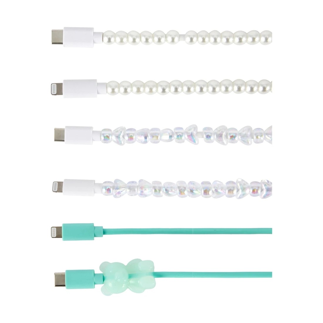 2 2m Novelty Lightning Cable - Assorted, 2 of 4