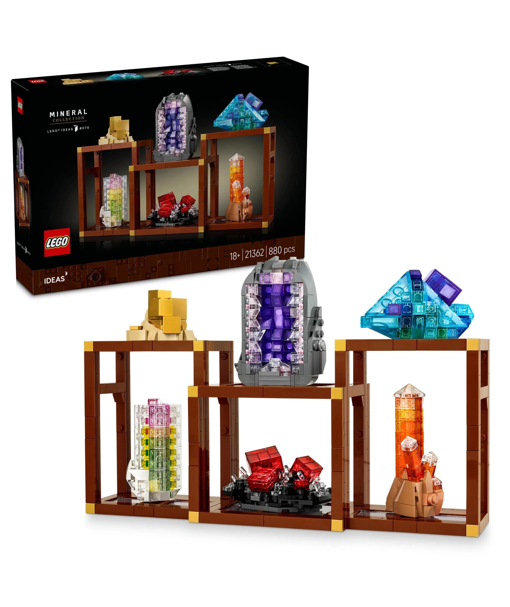 1 LEGO® Ideas Mineral Collection 21362 - Multi, 1 of 8