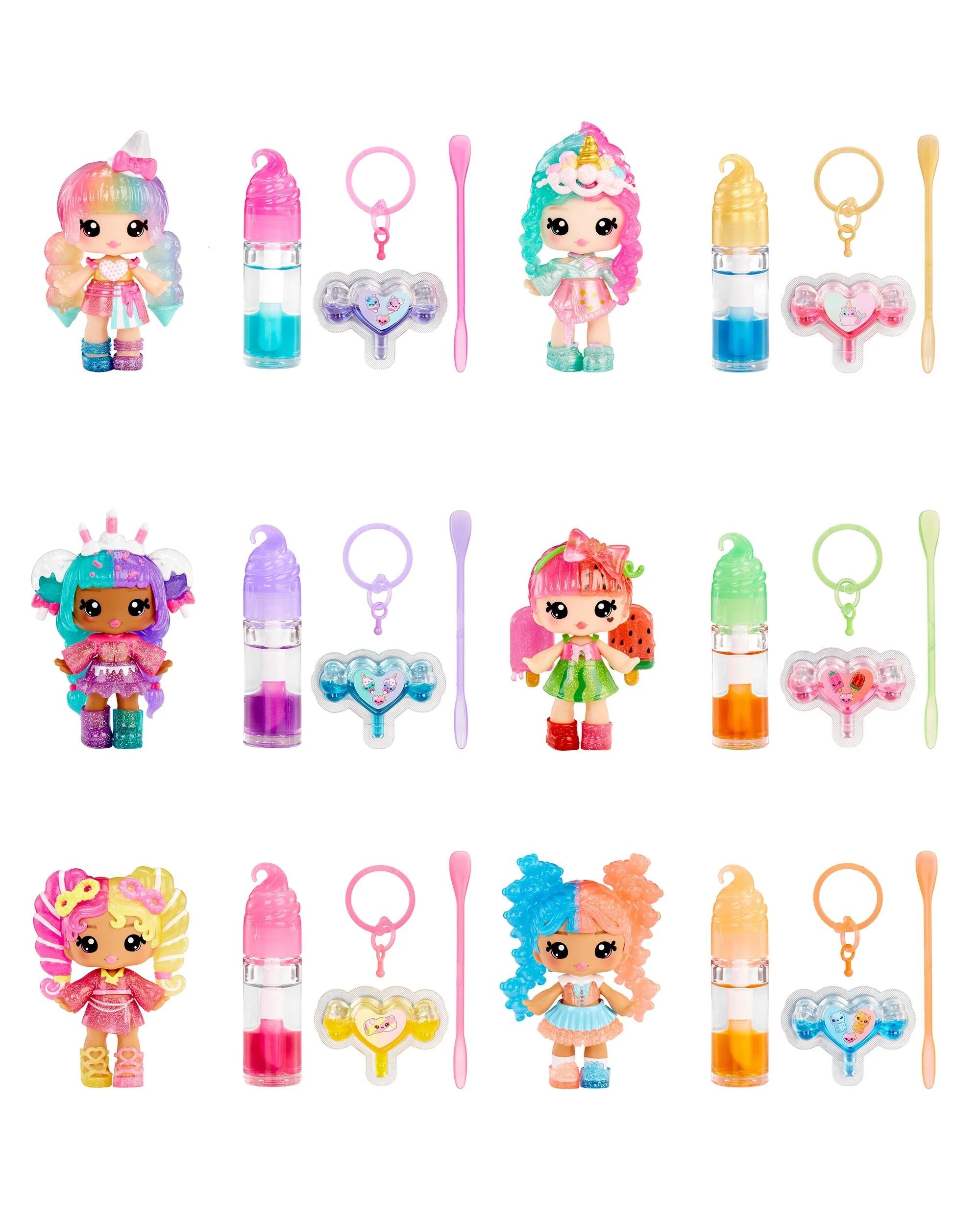 2 Yummiland Lip Gloss Dolls: Mystery Colour Change - Assorted - Multi, 2 of 4