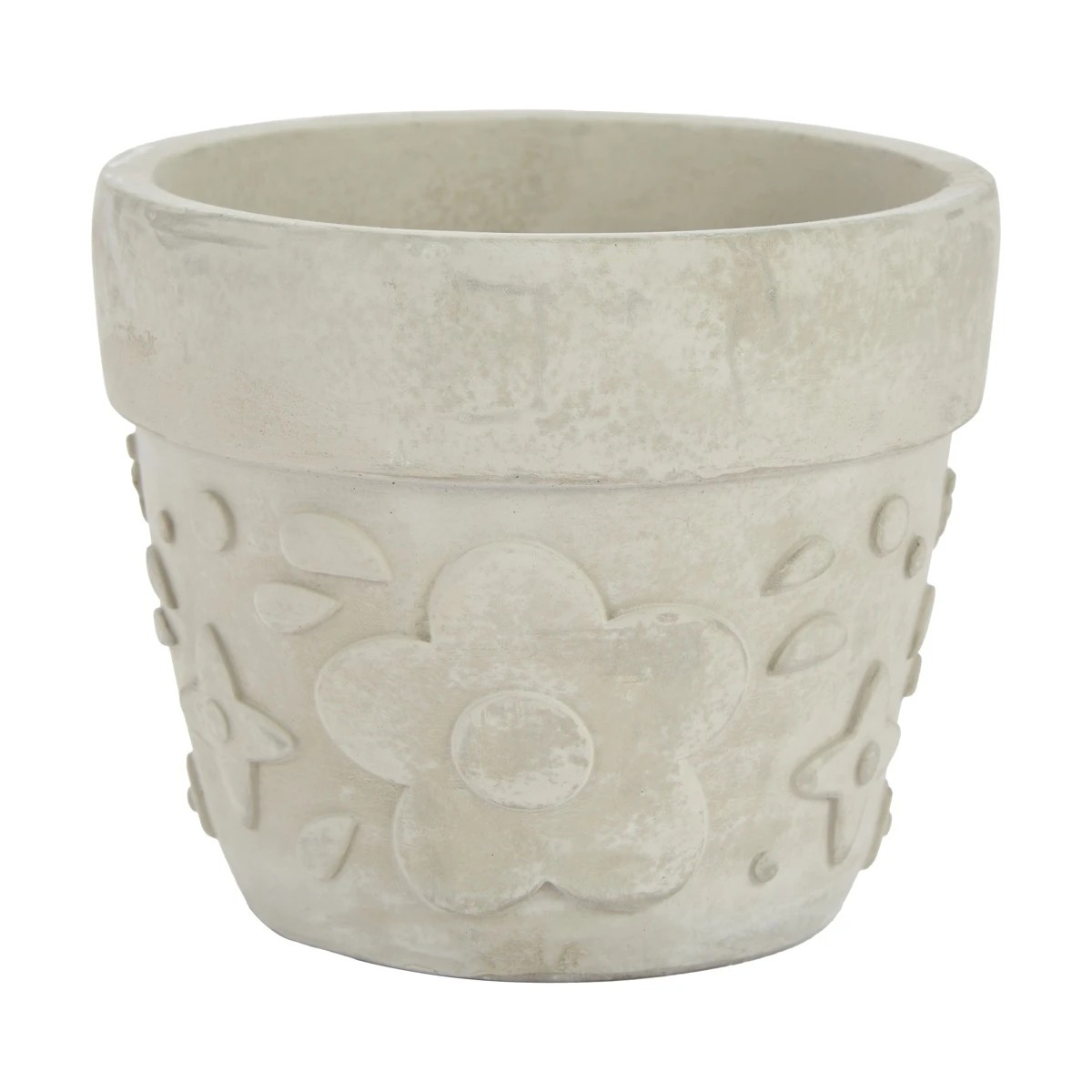 5 6 Piece Paint Your Own Embossed Flower Pot, 5 of 7